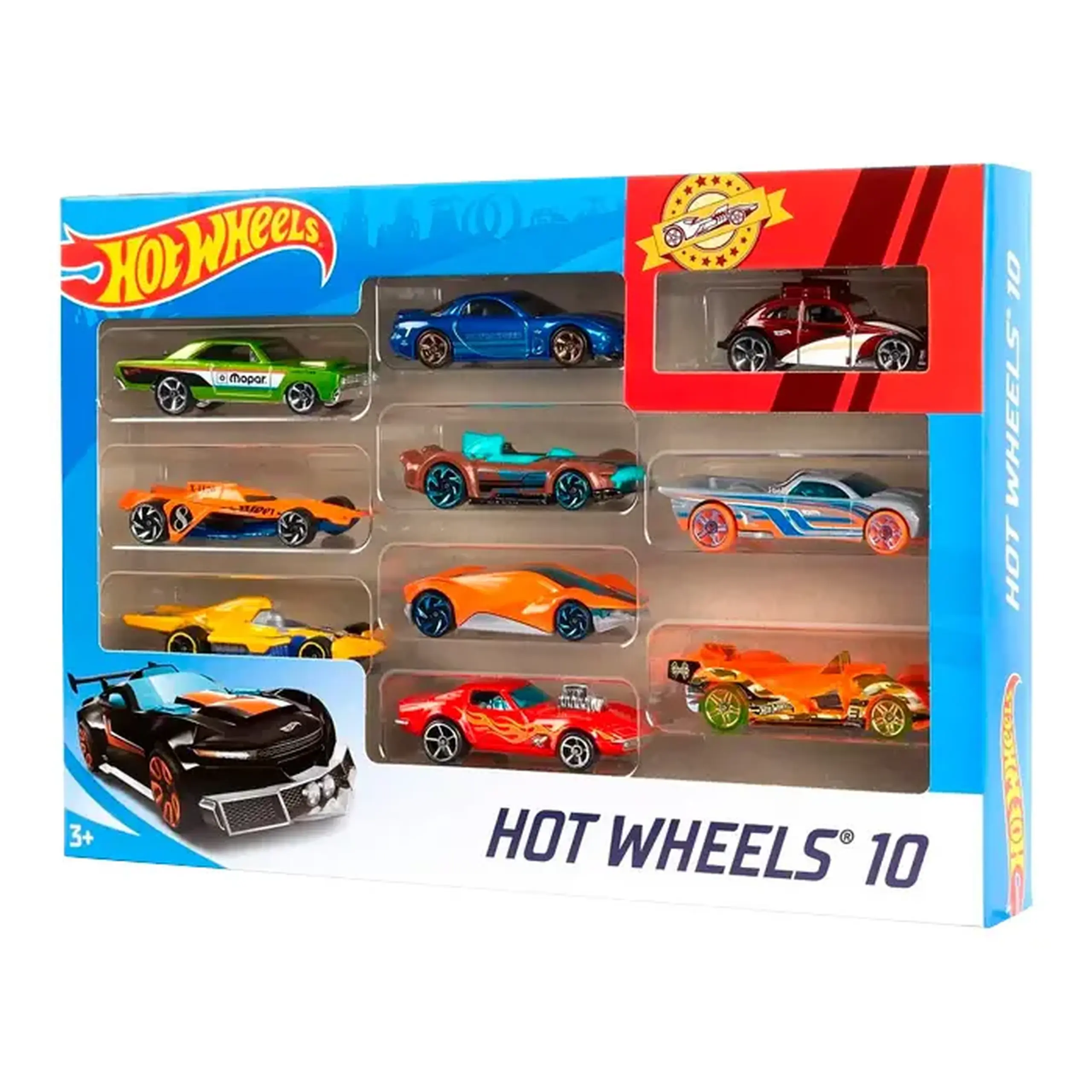 Set de 10 masinute HW 54886