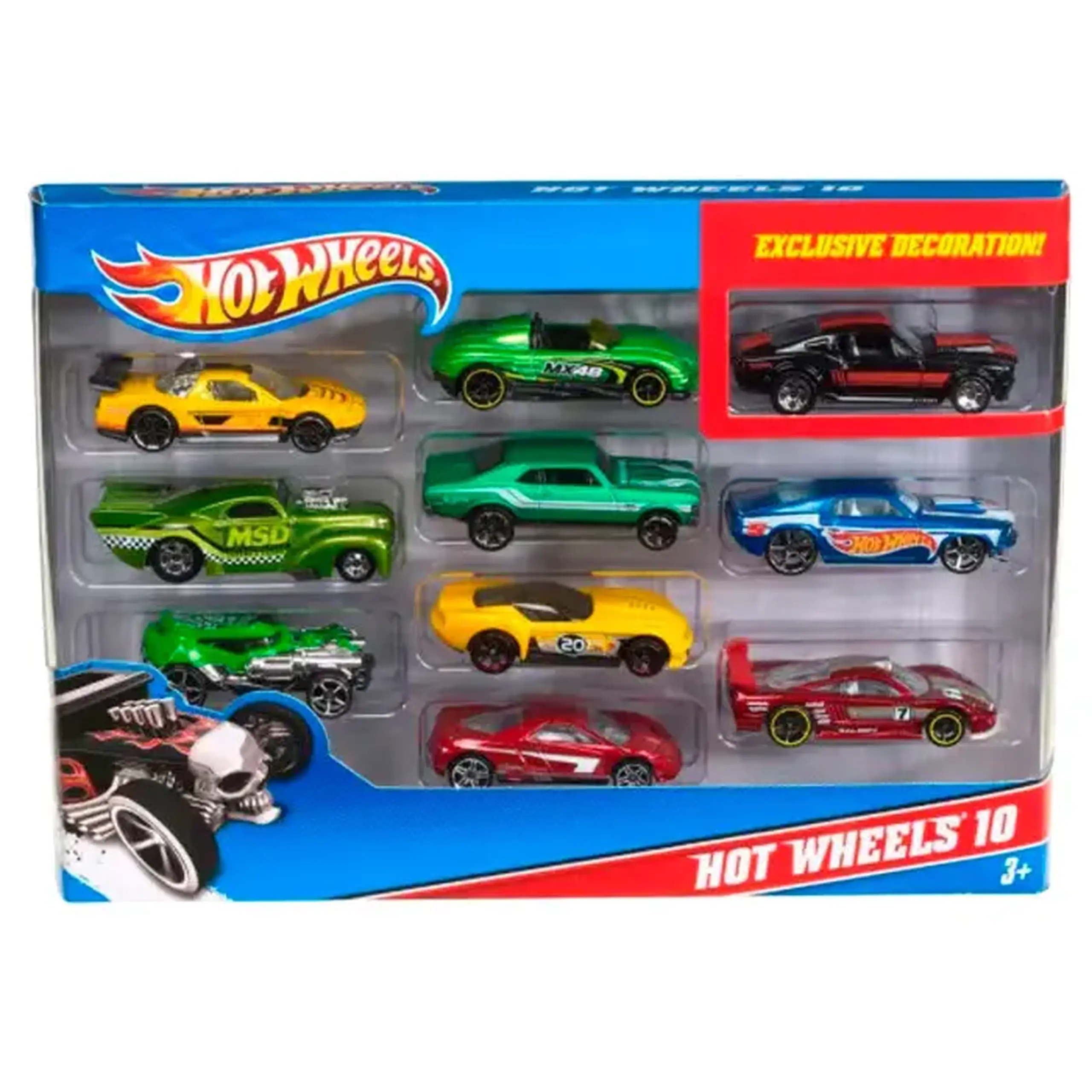 Set de 10 masinute HW 54886