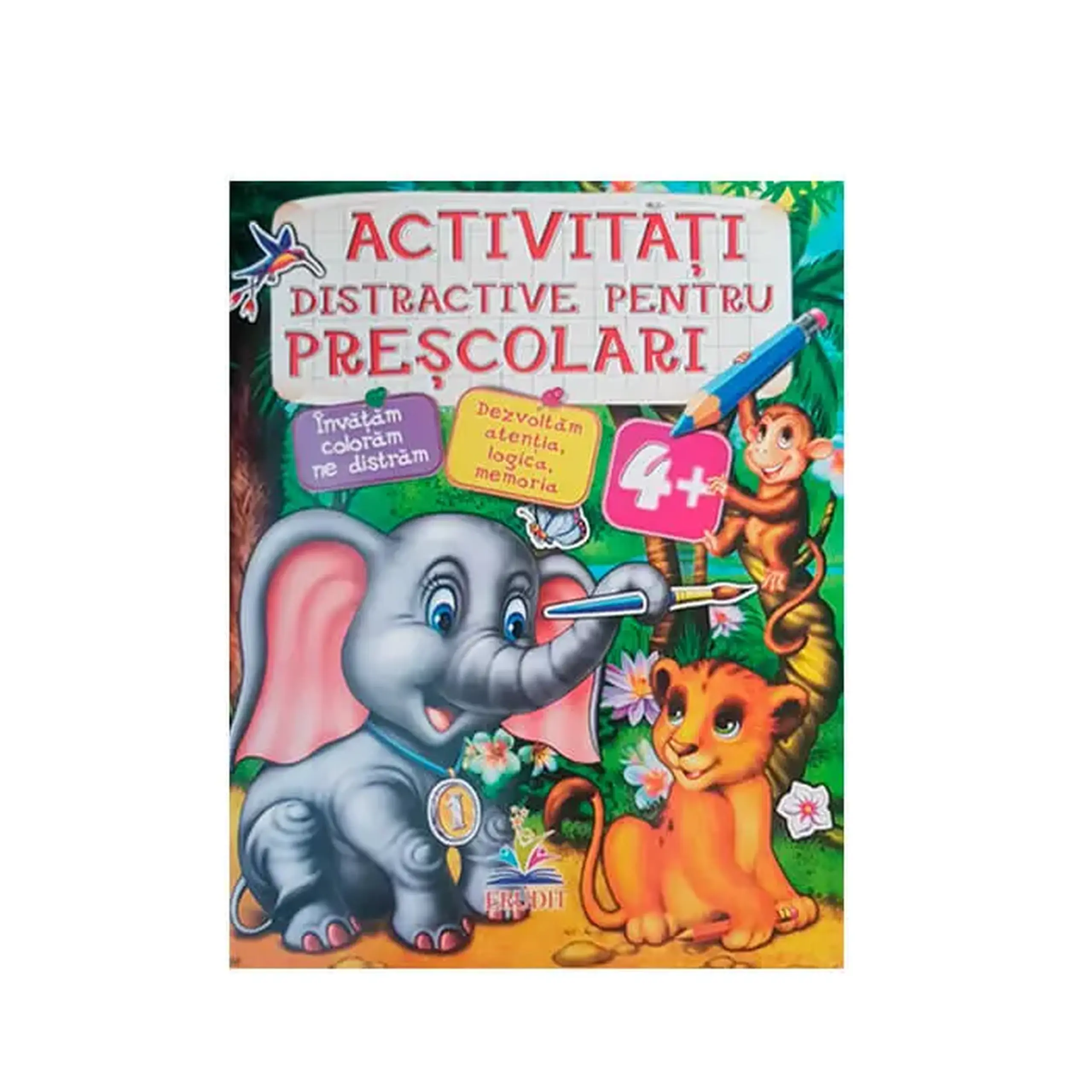 Activitati distractive pntru prescolari. 4+ 634700
