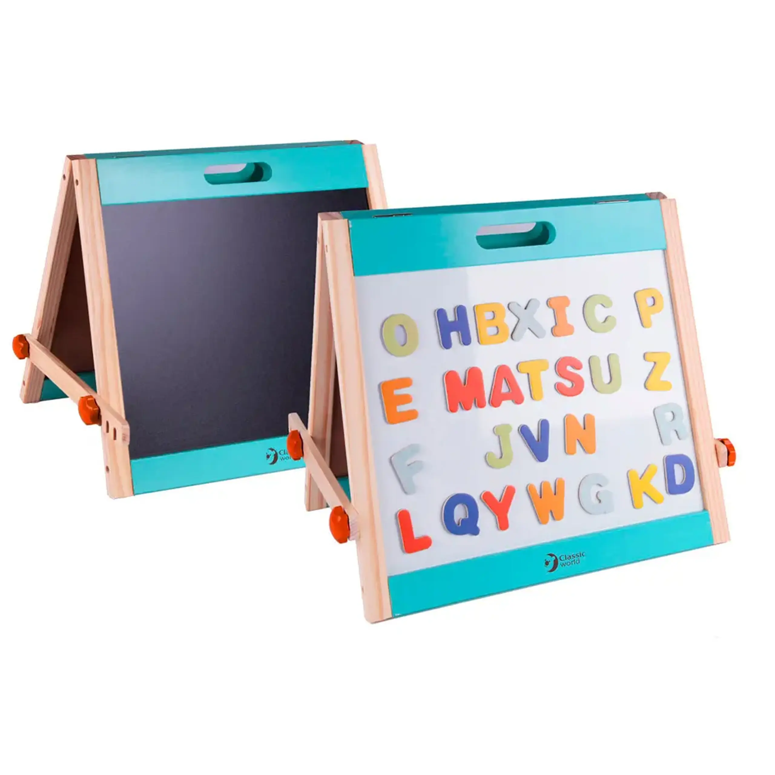 Tabla pentru desen 2-in-1 (magnetic) "Classic world" 53870