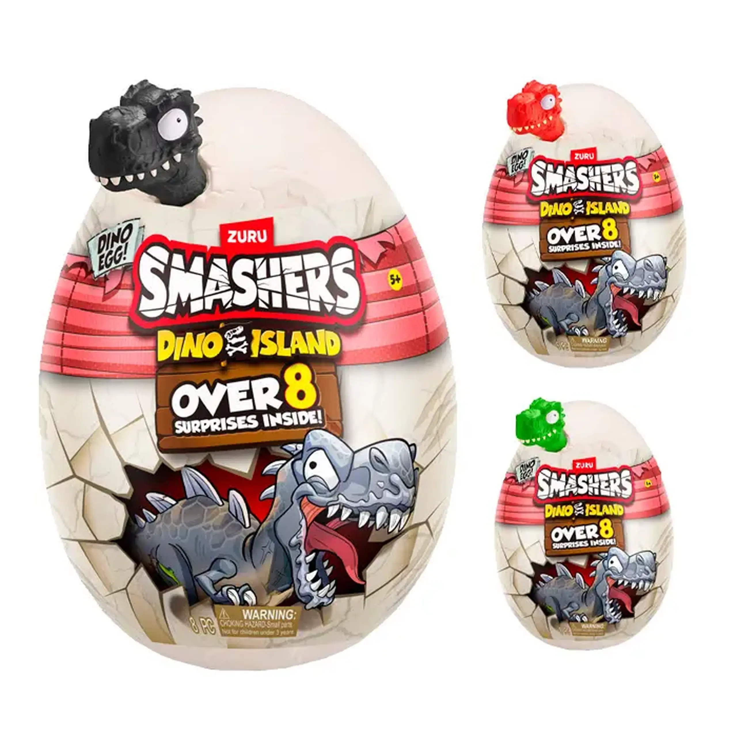 Ou-surpriza "Smashers" Dino Island "medium" 7486SQ1