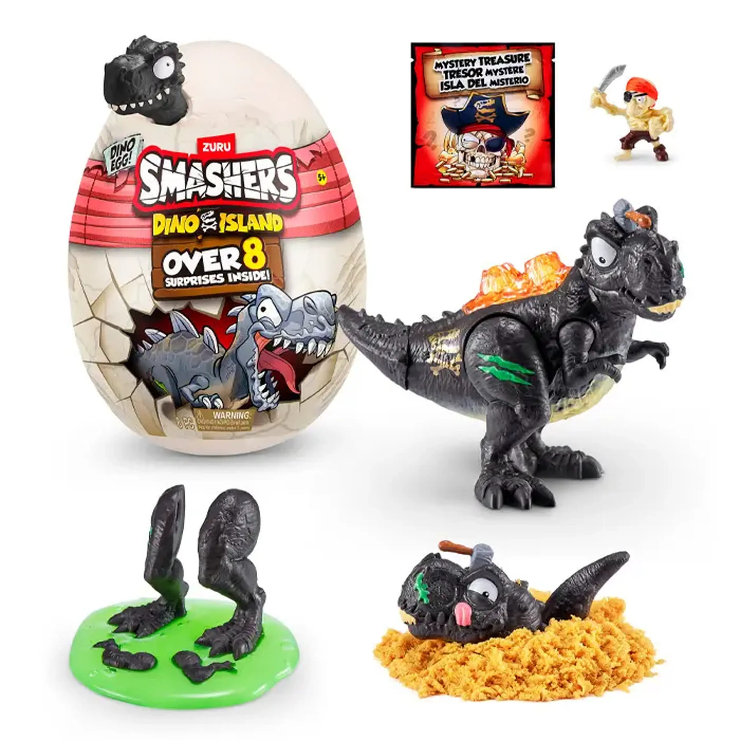Ou-surpriza "Smashers" Dino Island "medium" 7486SQ1
