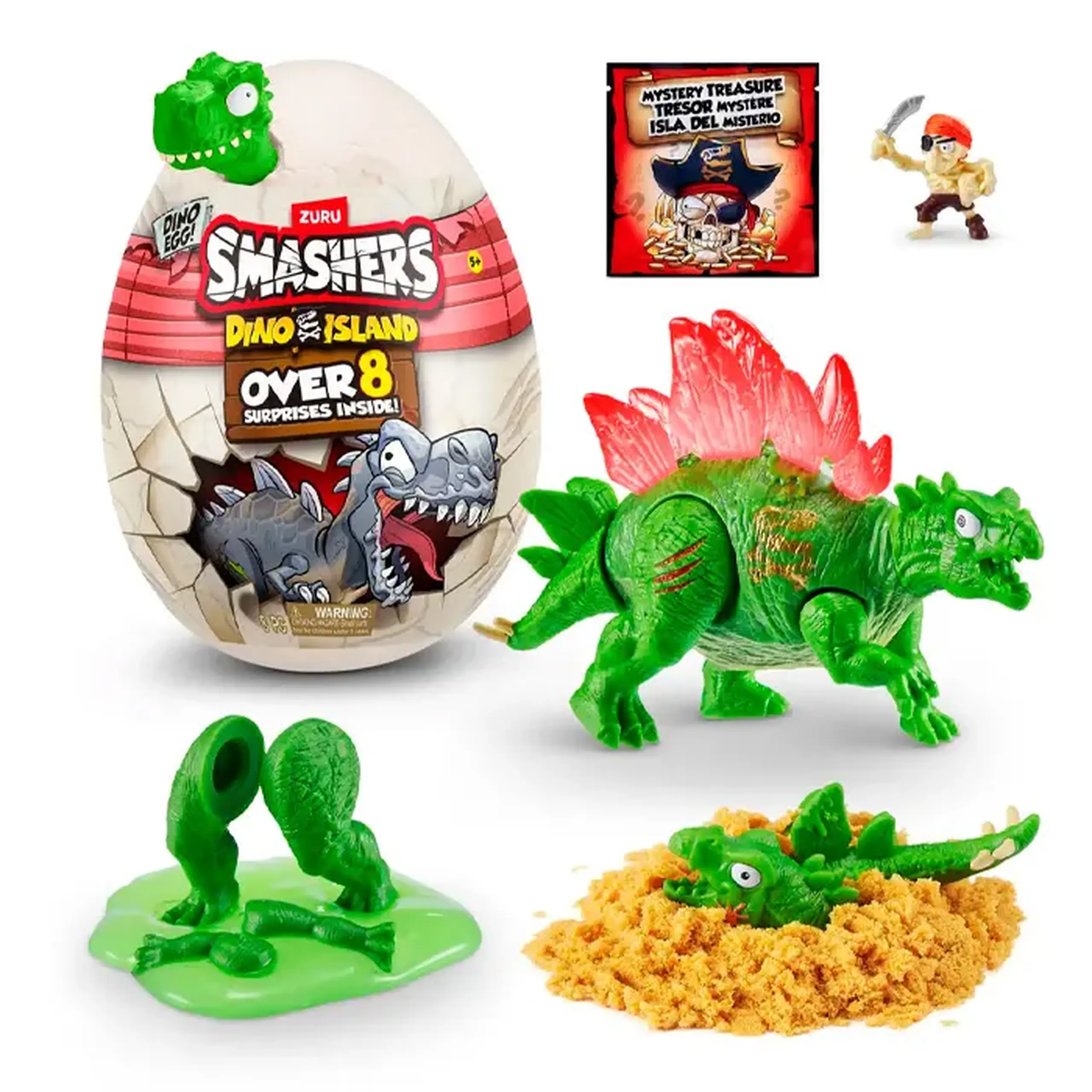 Ou-surpriza "Smashers" Dino Island "medium" 7486SQ1