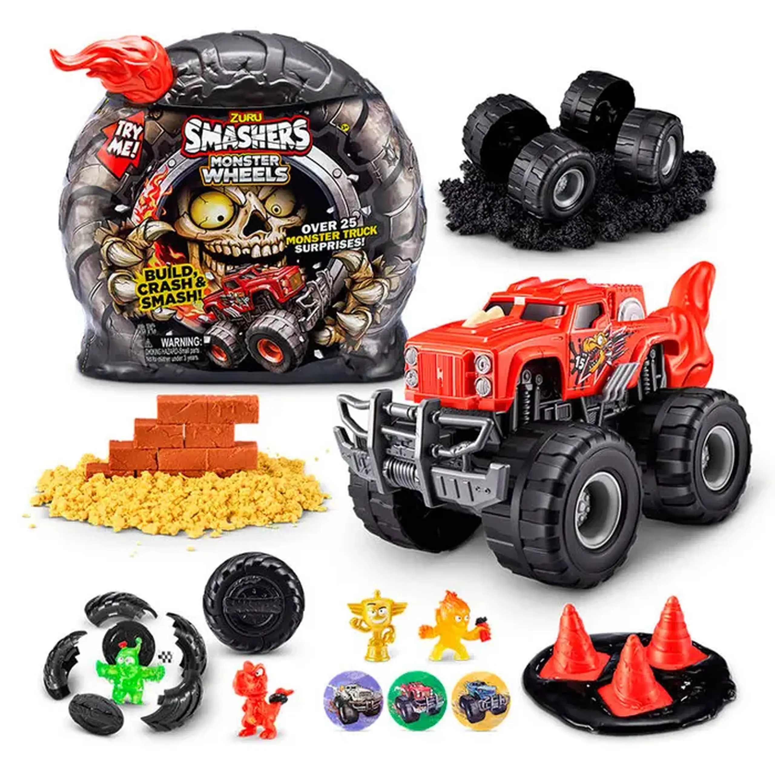 Roata cu surpriza Smashers "Monster Trucks" 74103