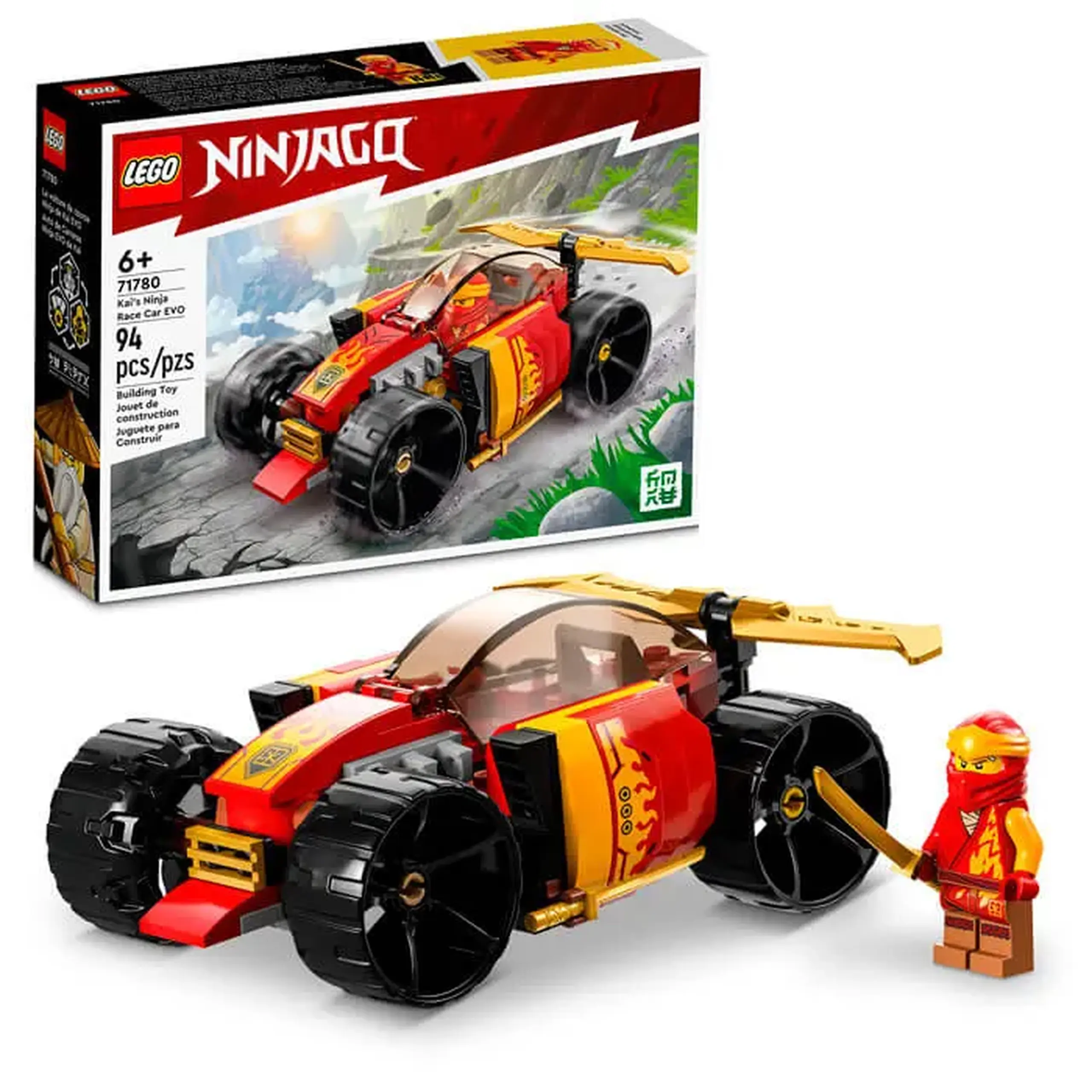 Lego Ninjago Masina de curse Ninja Kai EVO 71780