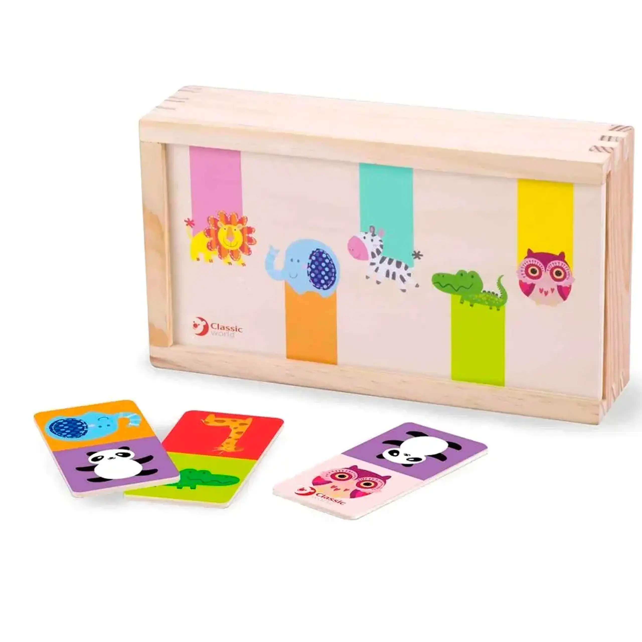Joc de masa Domino "In lumea animalelor" 3561