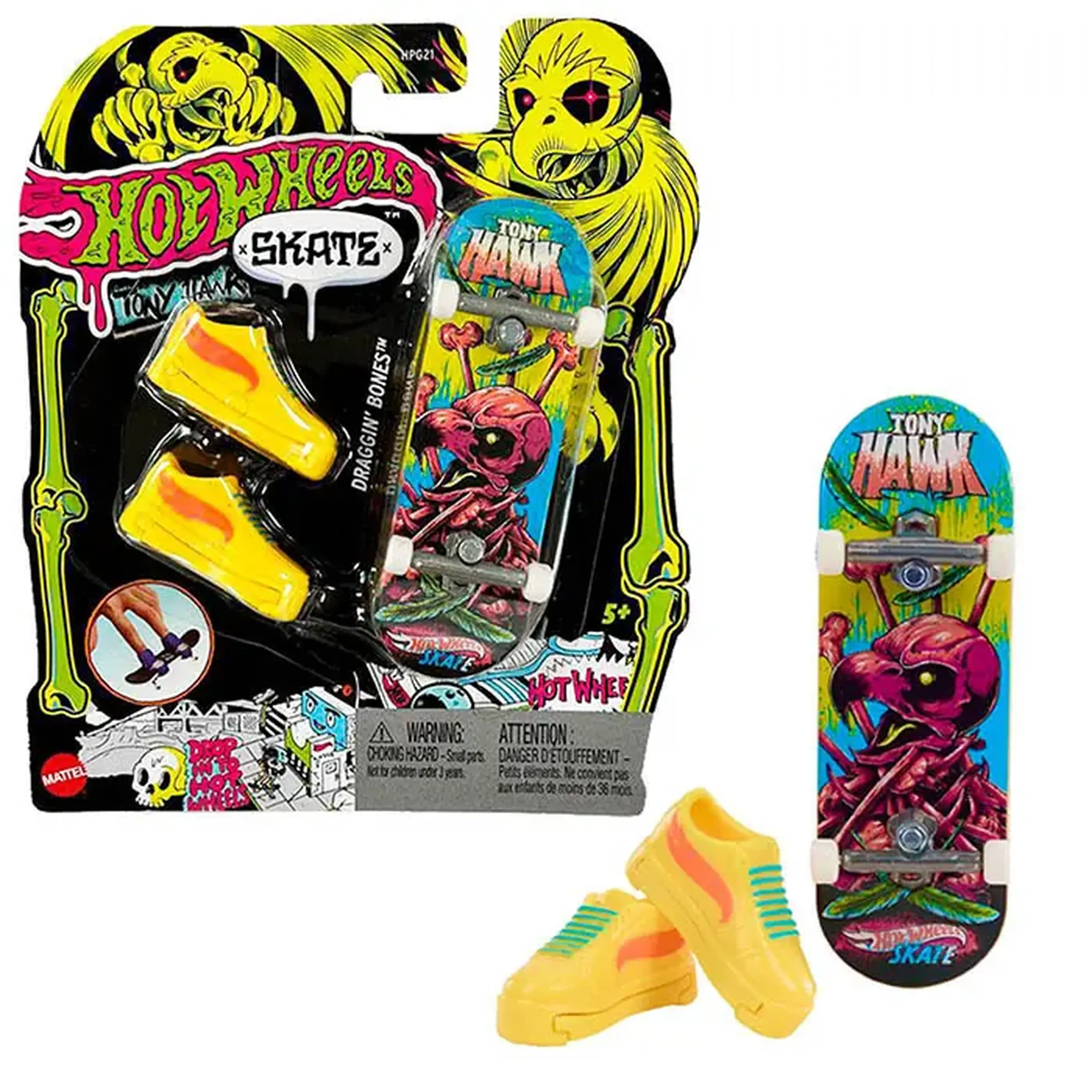 Jucarie Fingerboard Hot Wheels HPG21