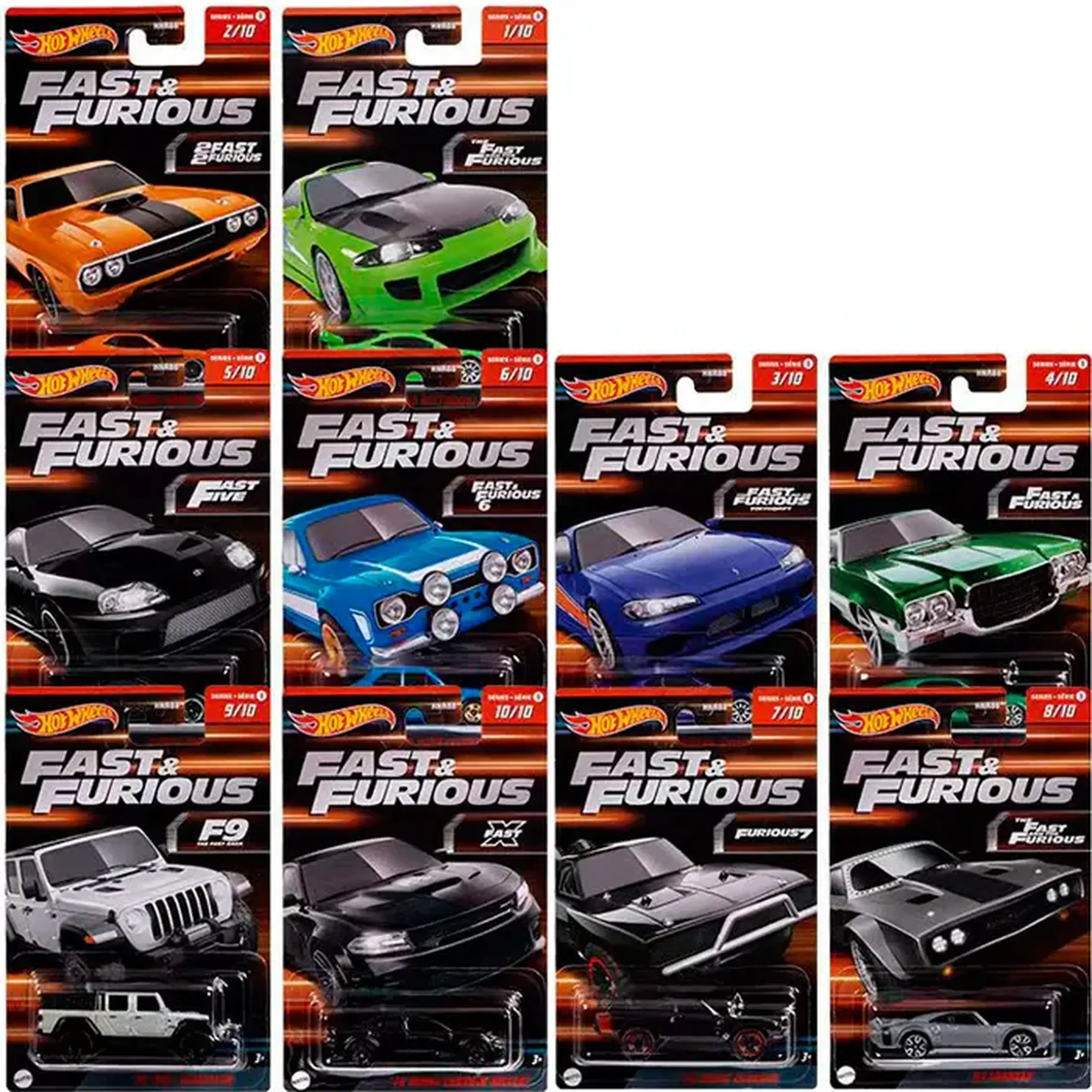 Masina HW Fast Furious HNR88