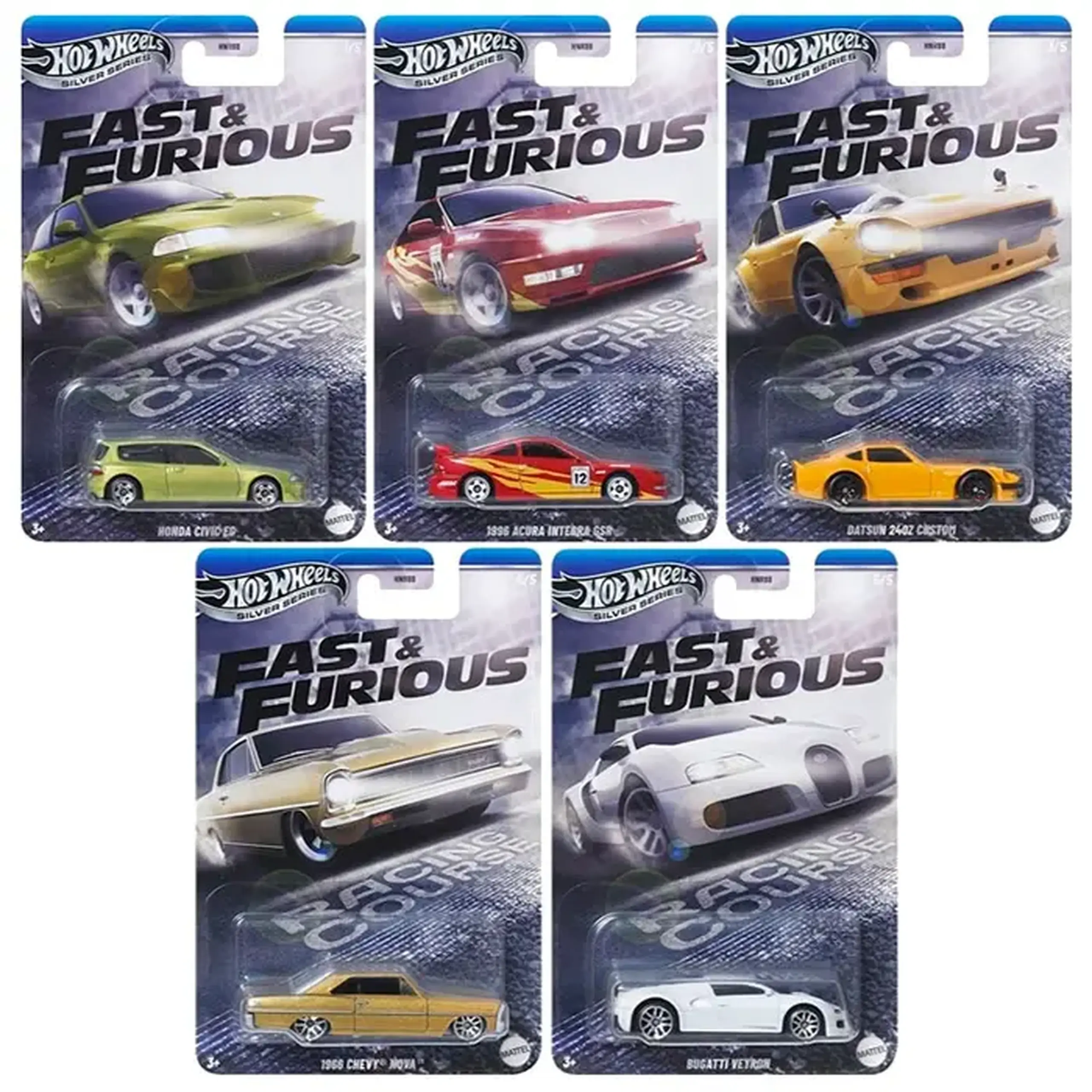 Masina HW Fast Furious HNR88