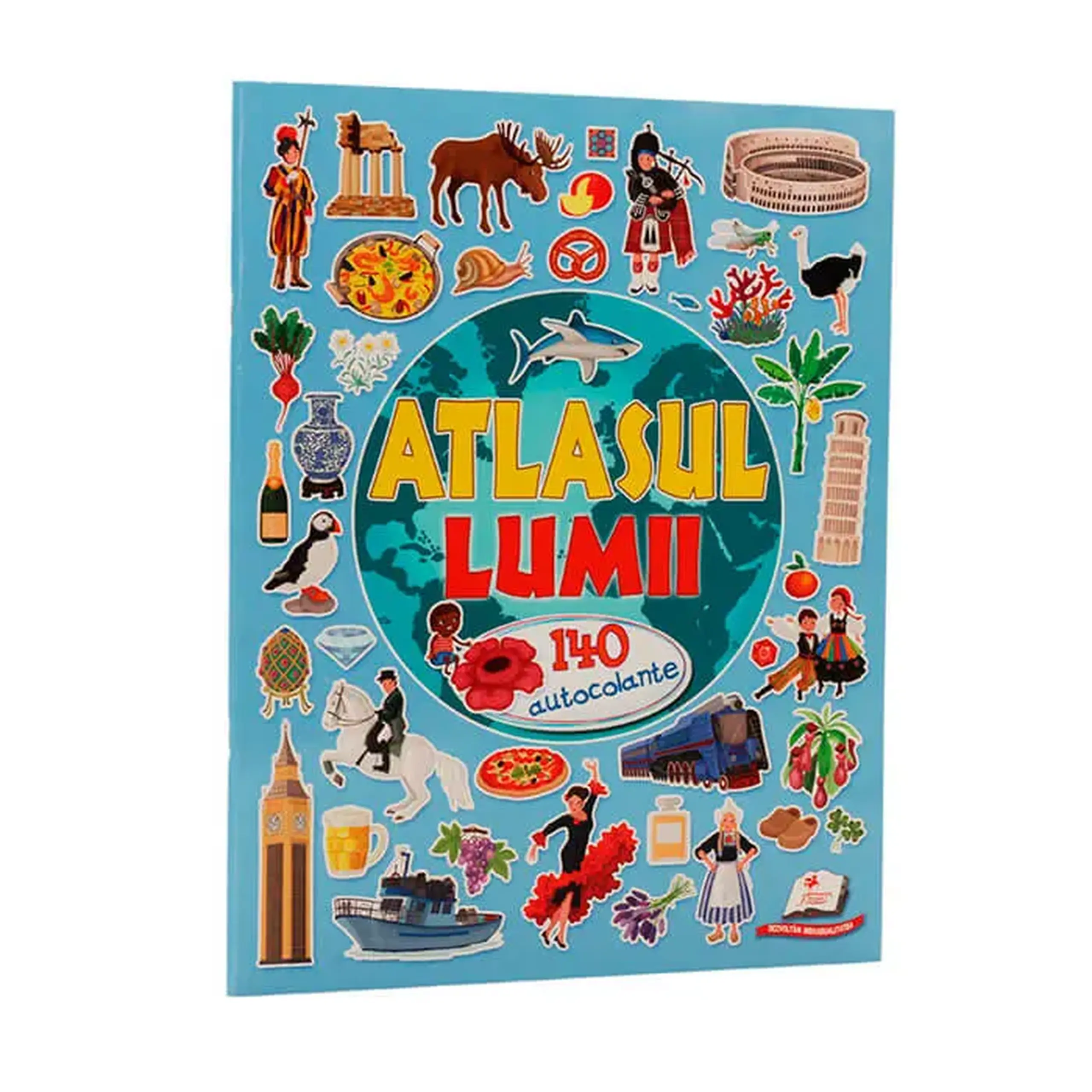 Atlasul Lumii cu autocolante 475527