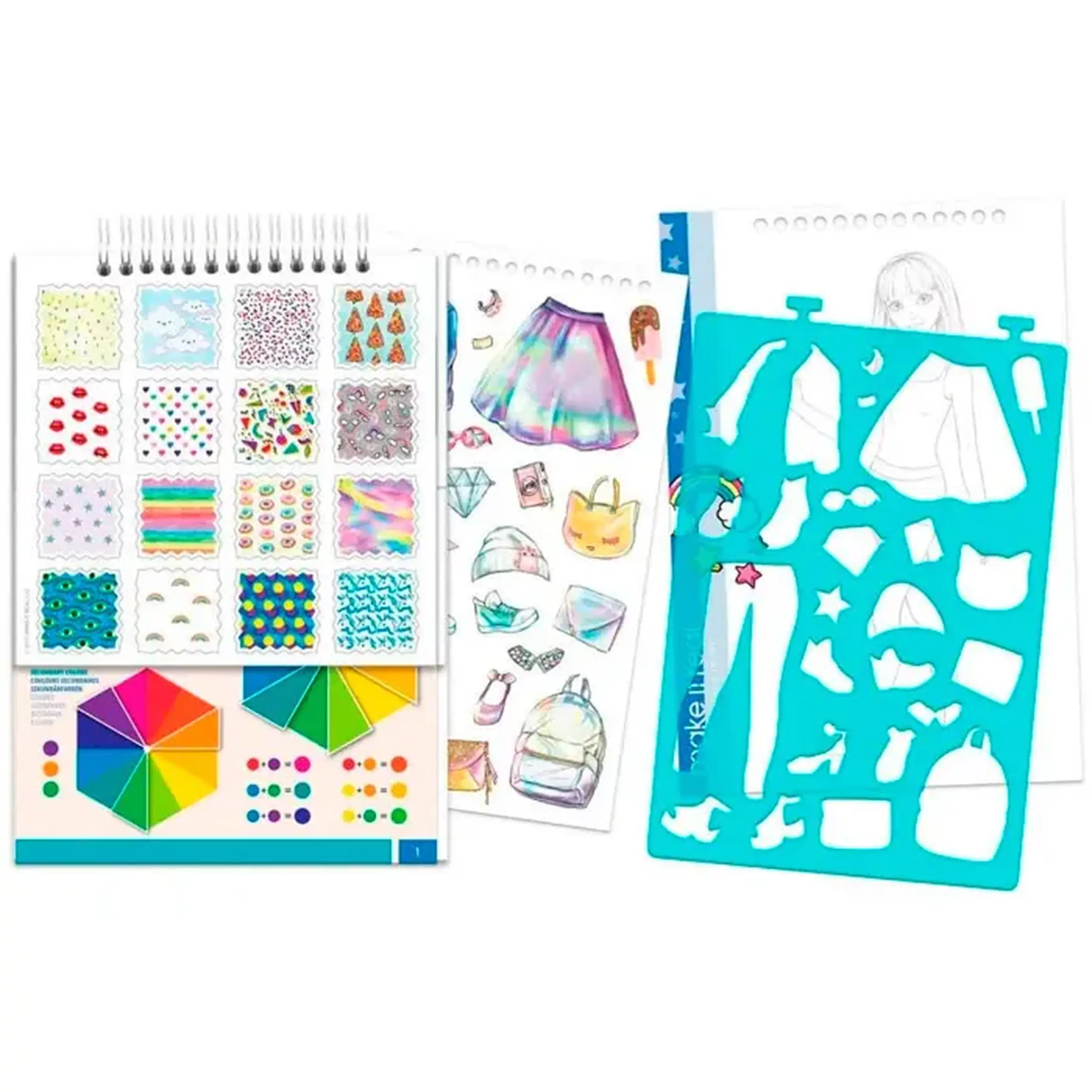 Sketchbook cu autocolan Make it real 3203