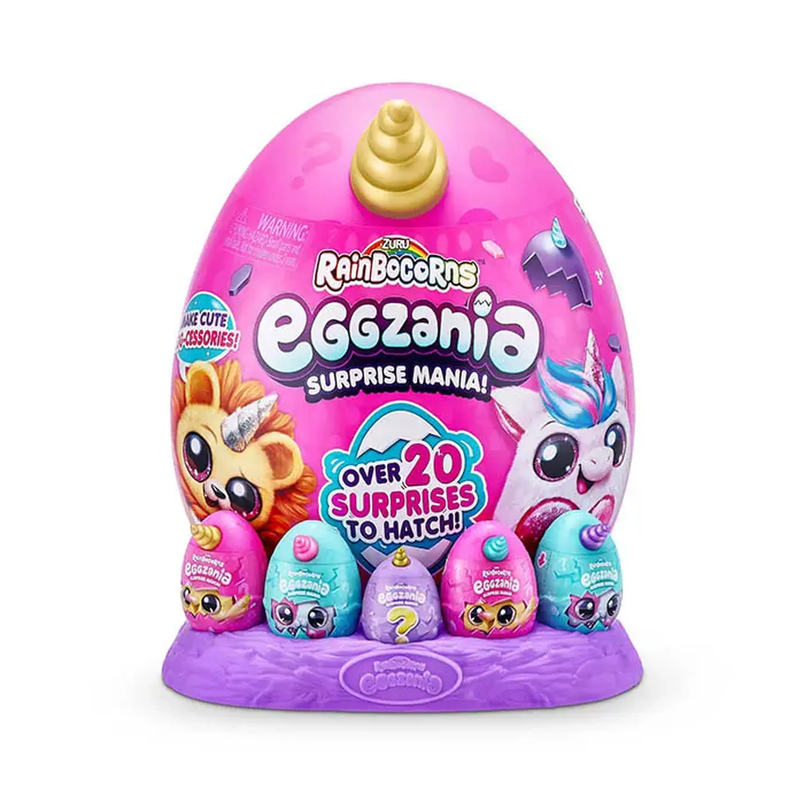 Ou-surpriza "Rainbocorns" Eggzania 9258