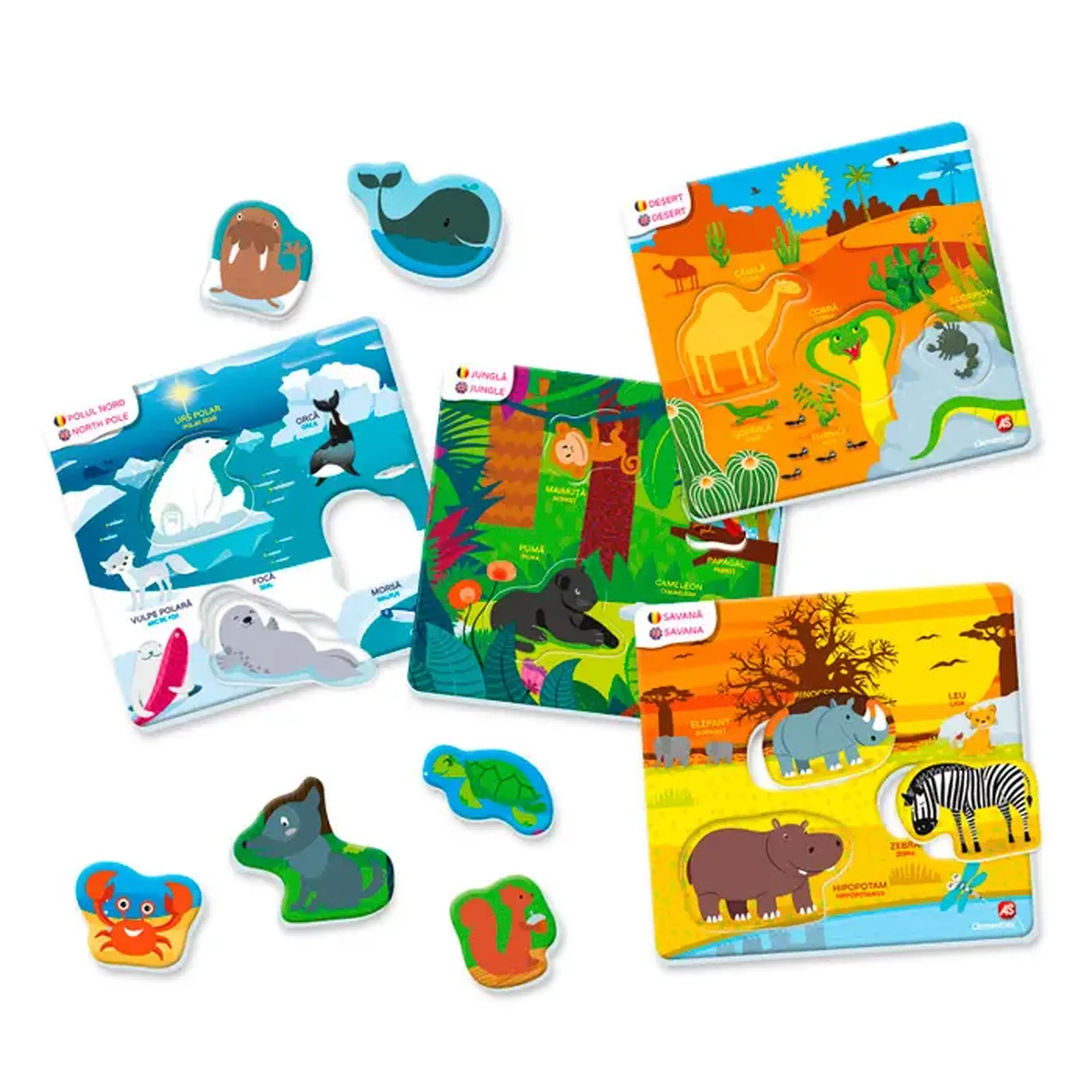 Joc educativ «Habitatul Animalutelor»(RO), 50844