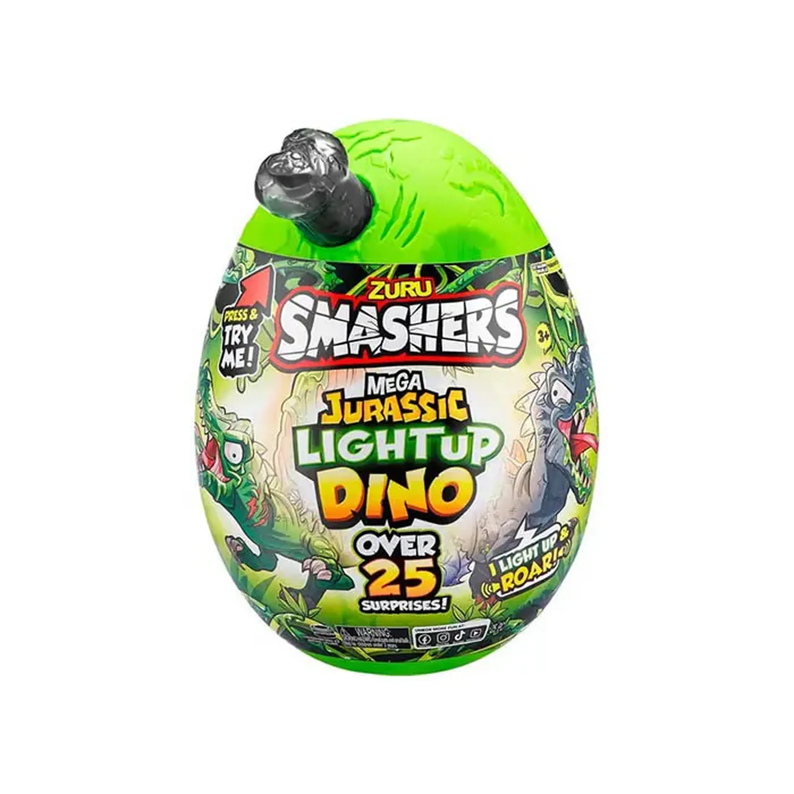 Ou-surpriza "Smachers" Jurassic Light-Up Dino "big" 74108