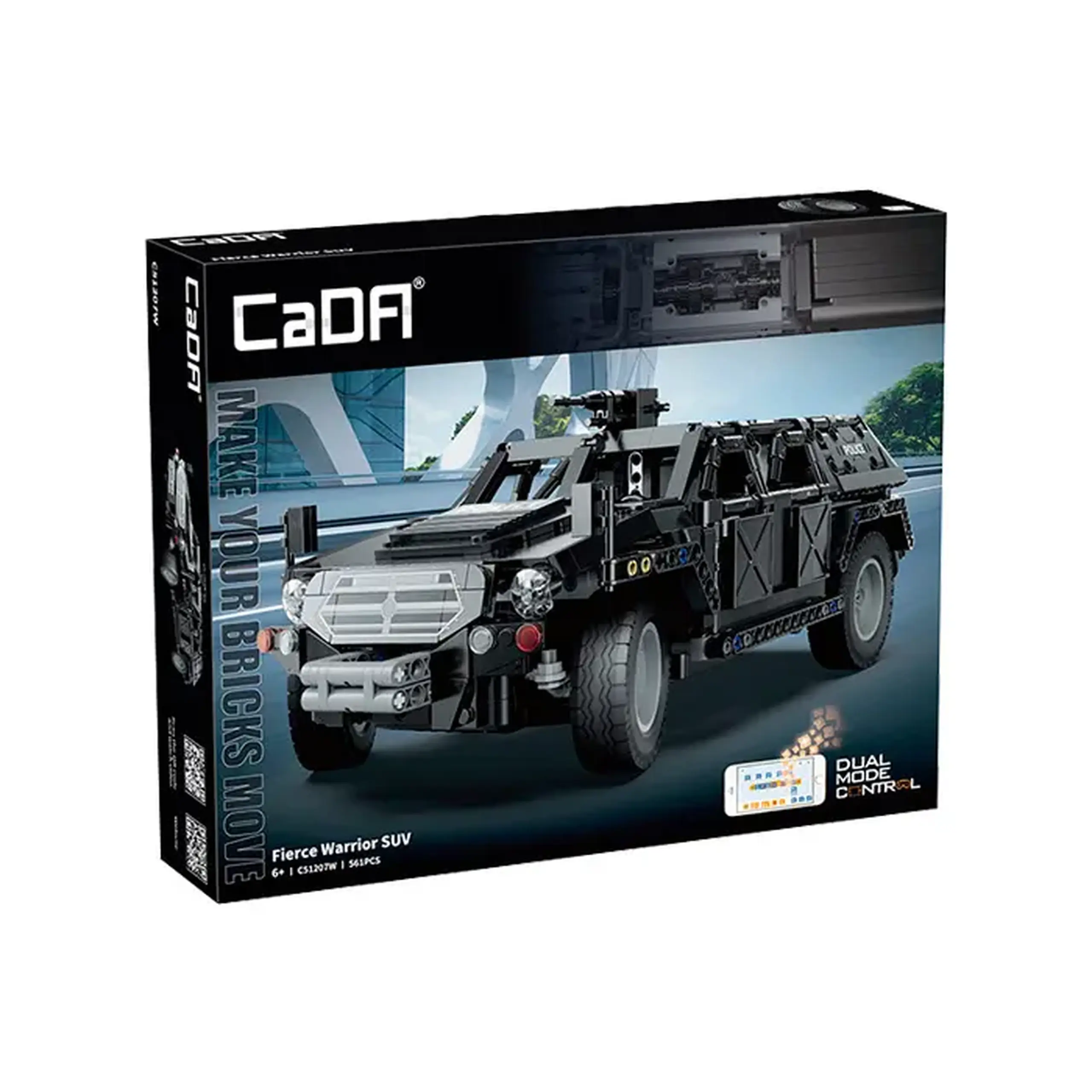 Constructor cu telecomanda CaDa SWAT Truck C51207W