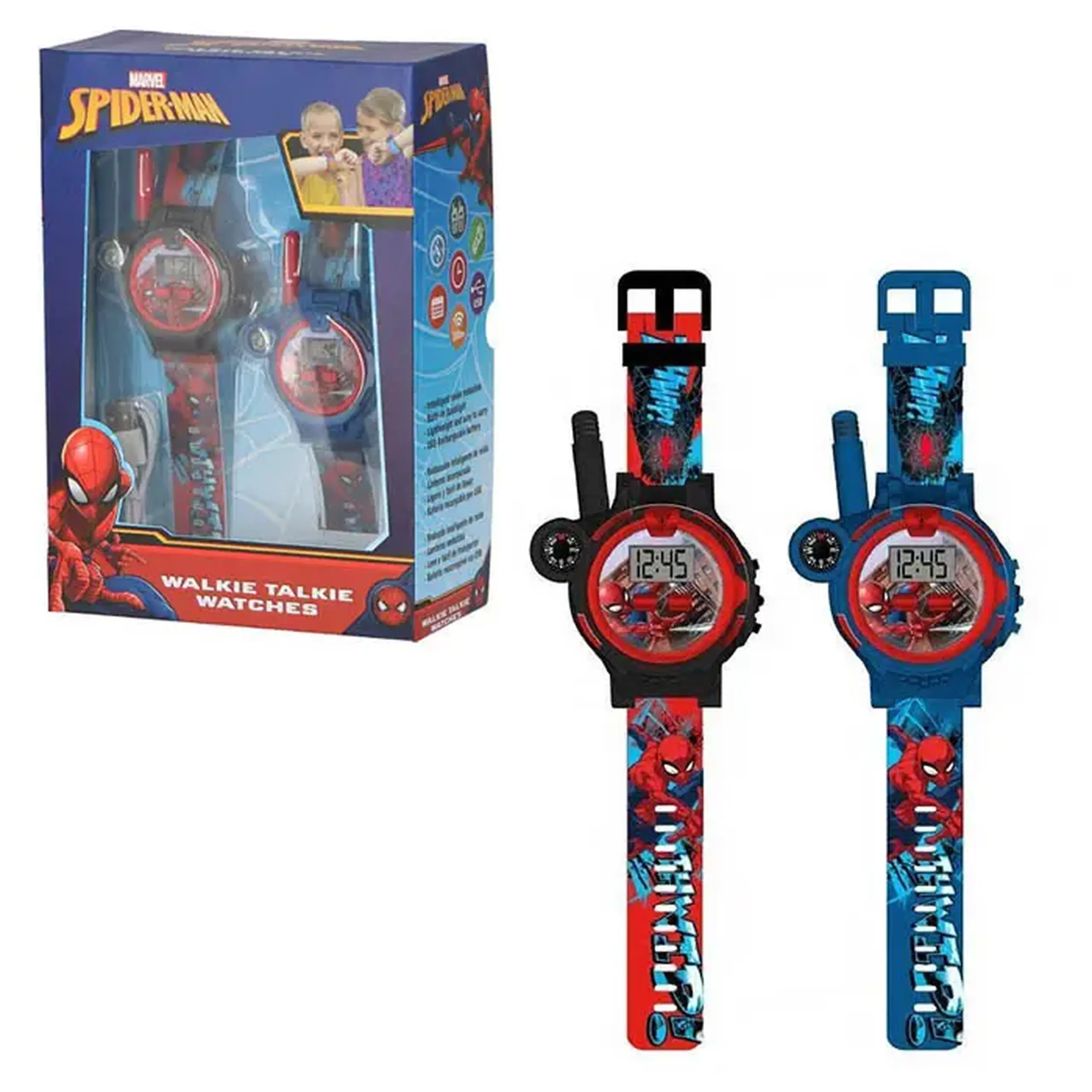 Set ceas 2-in-1 cu ratie "Spider-Man" Kids SPD40156