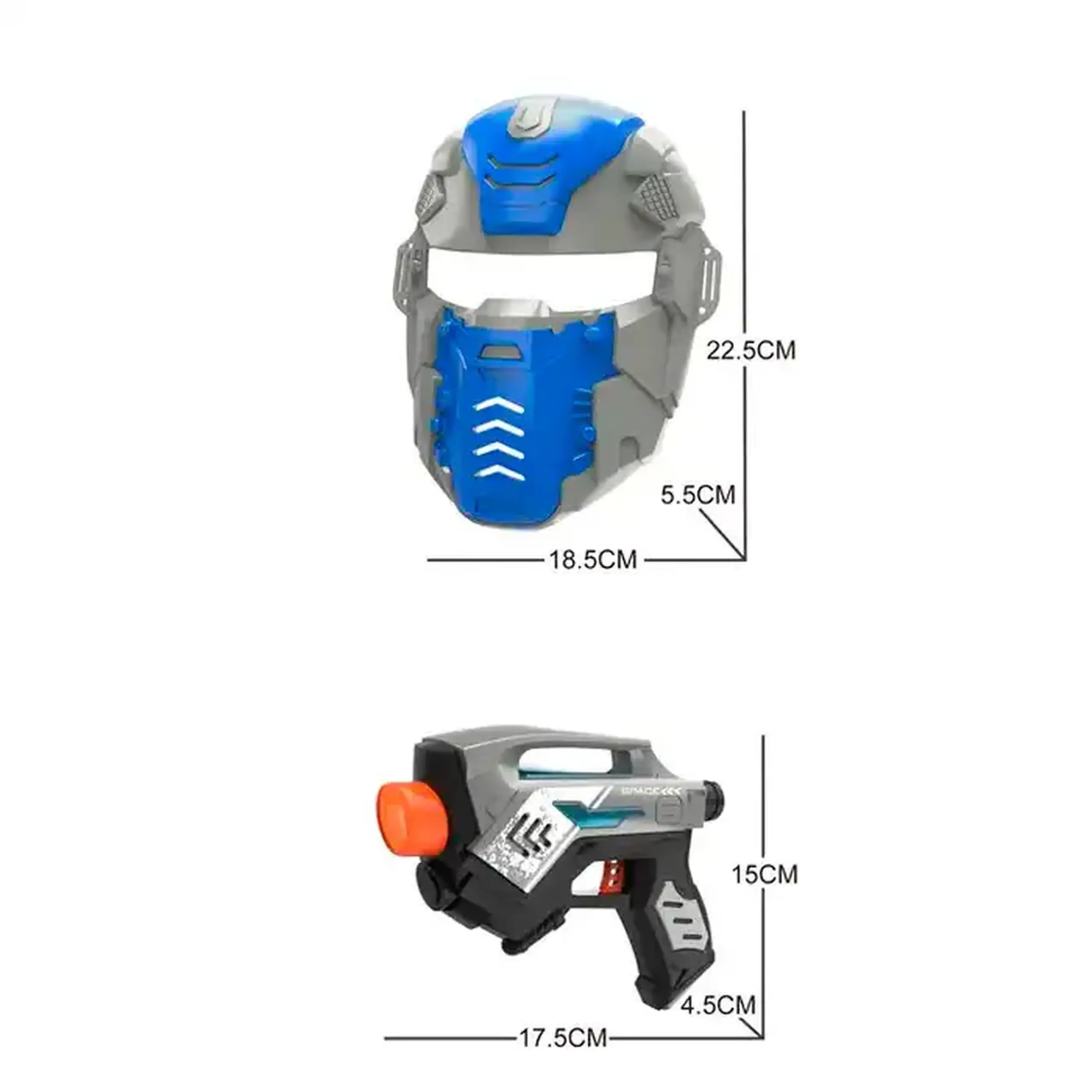 Set masca cu pistol 869-34
