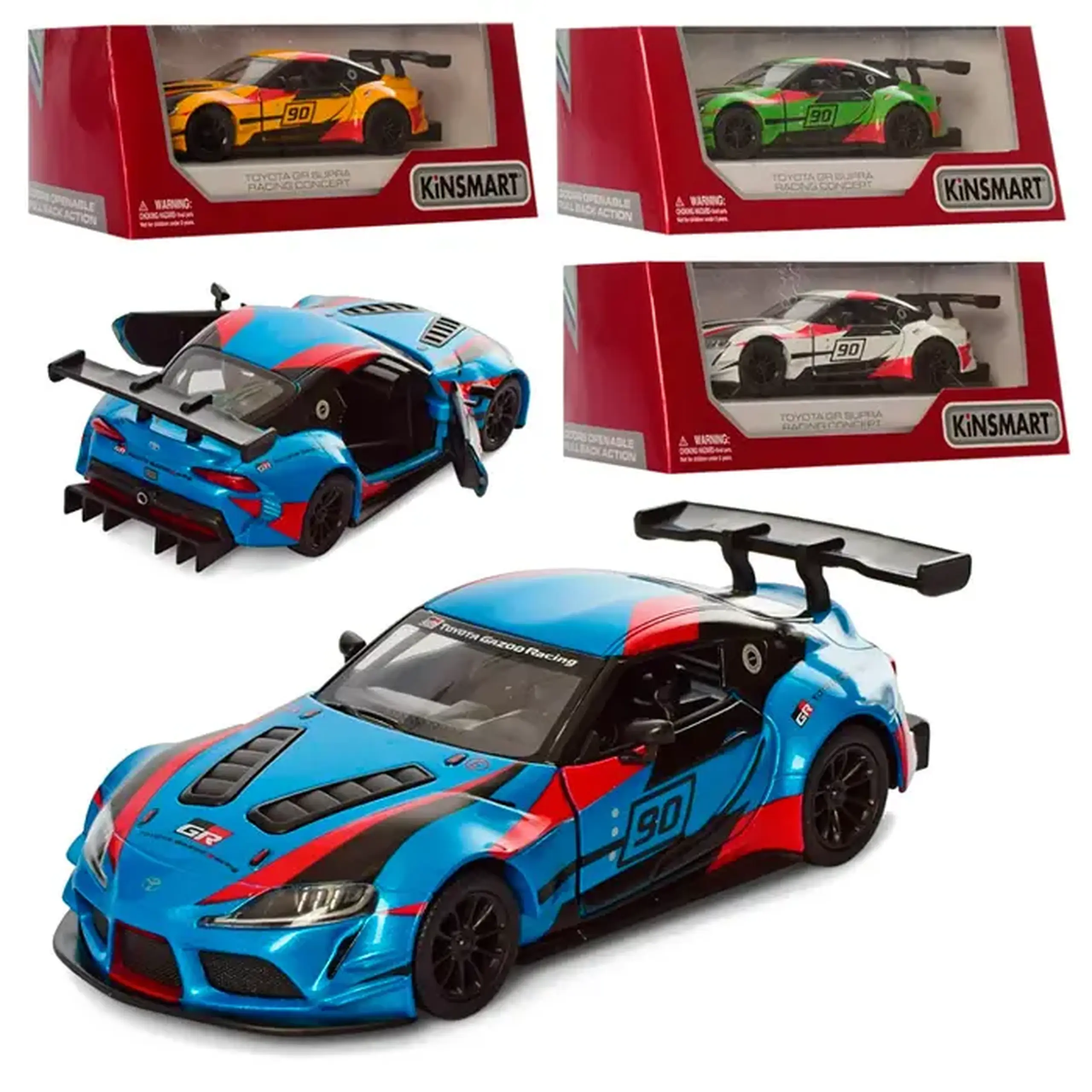 Masina Toyota GR Supra Racing Concept "Kinsmart" KT5421