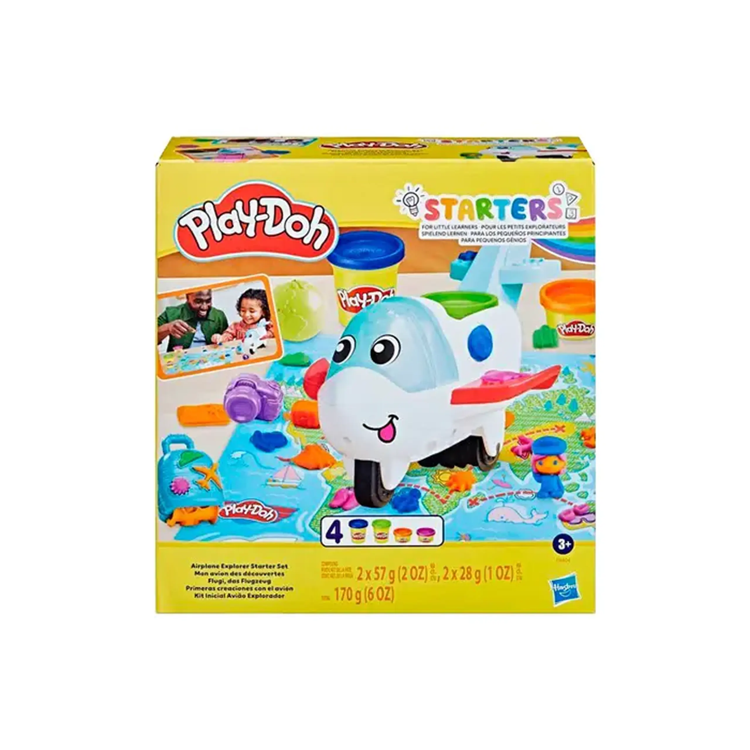 Set de plastilina Play-Doh Avion F8804