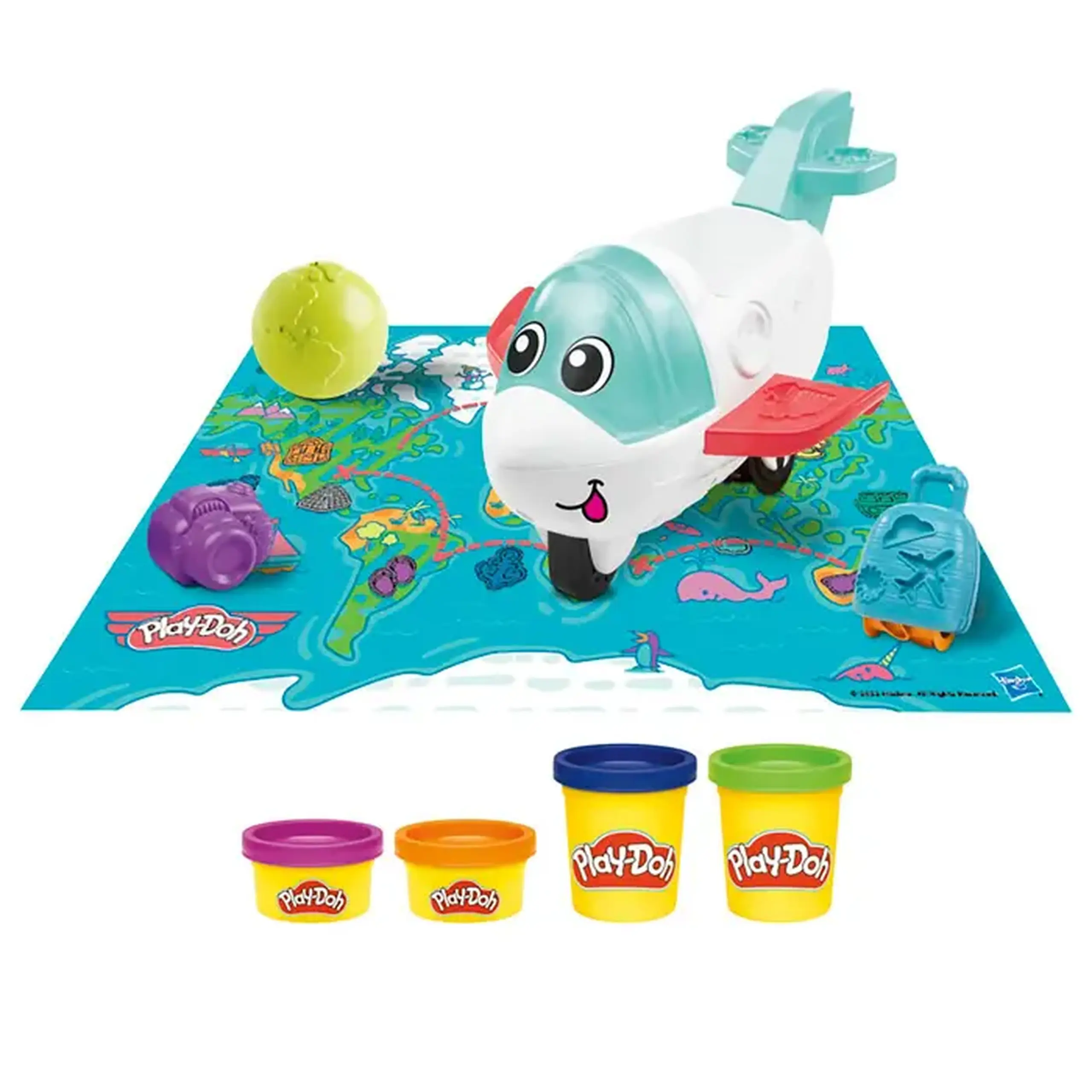 Set de plastilina Play-Doh Avion F8804