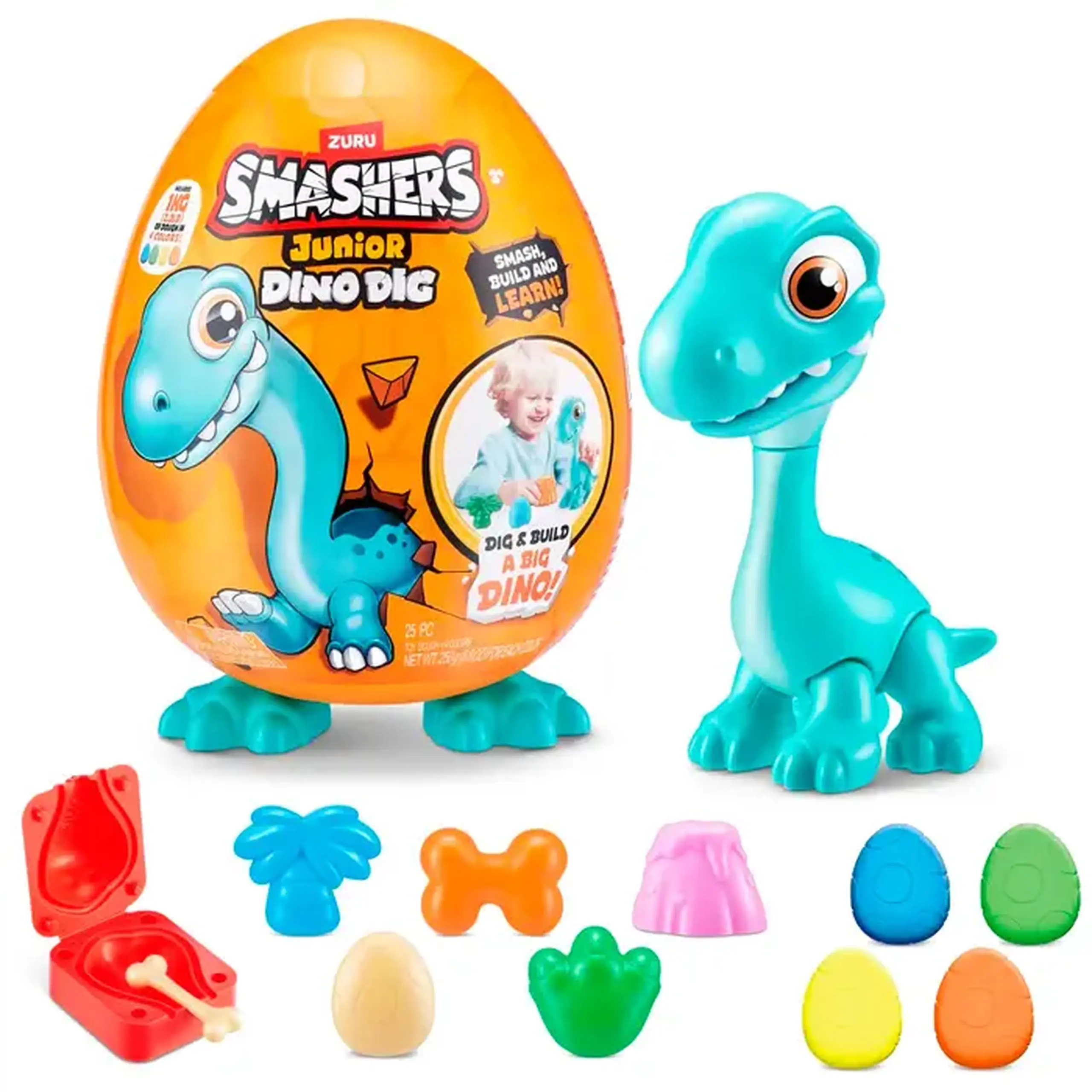 Ou-surpriza "Smashers" Junior-dino "big" 74115