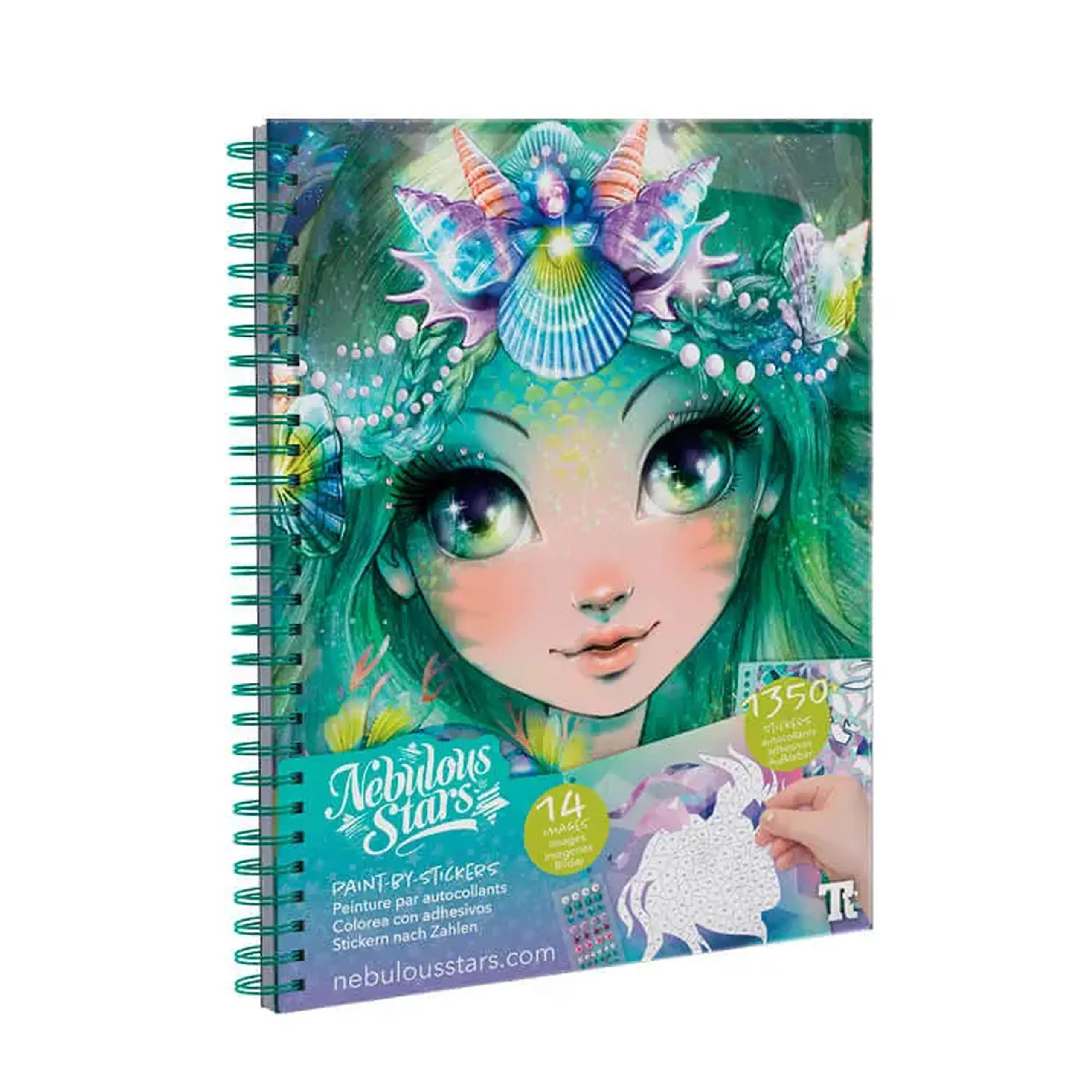 Sketchbook cu autocolan Nebulous Stars 11129