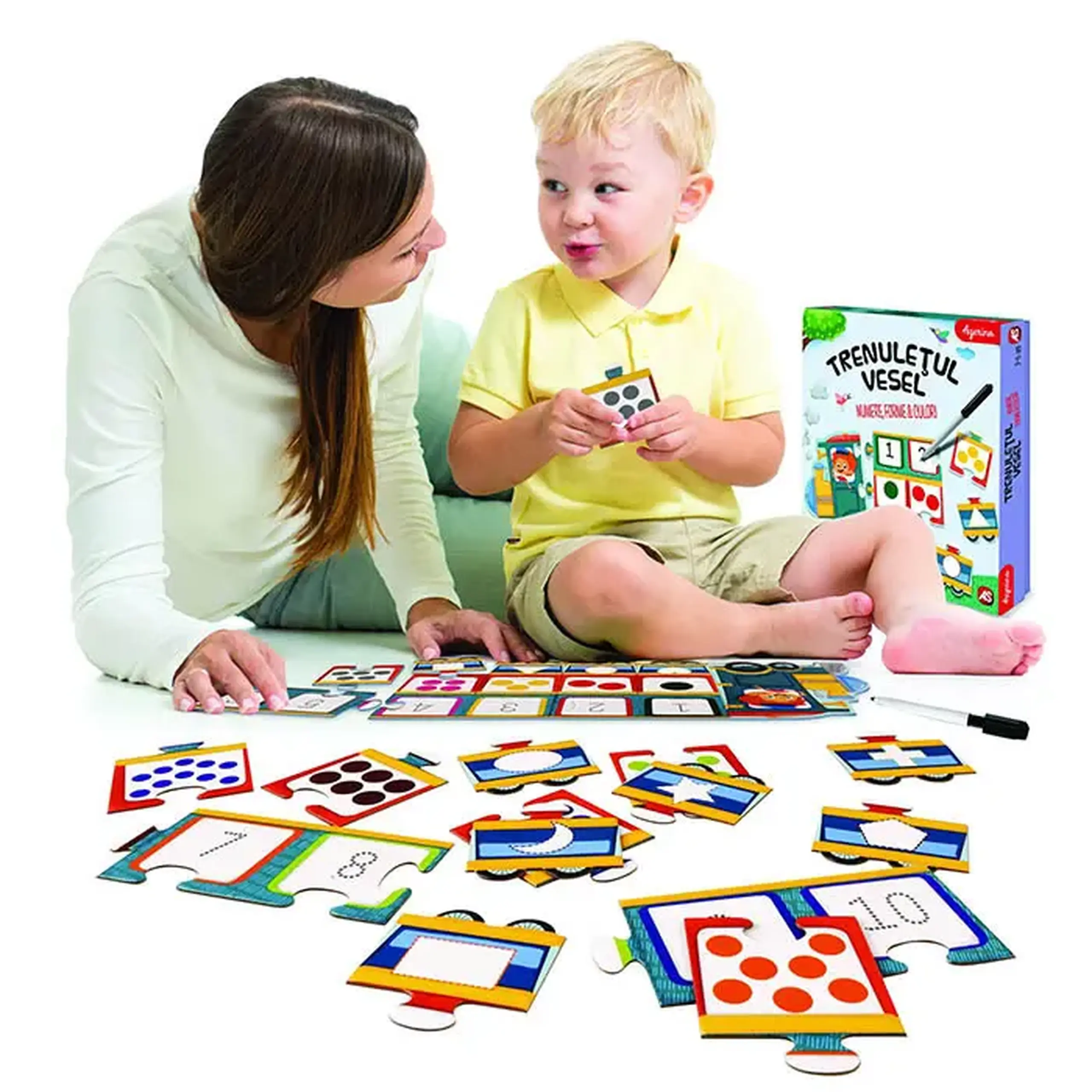 Joc educativ Trenuletul vesel (RO) 50555