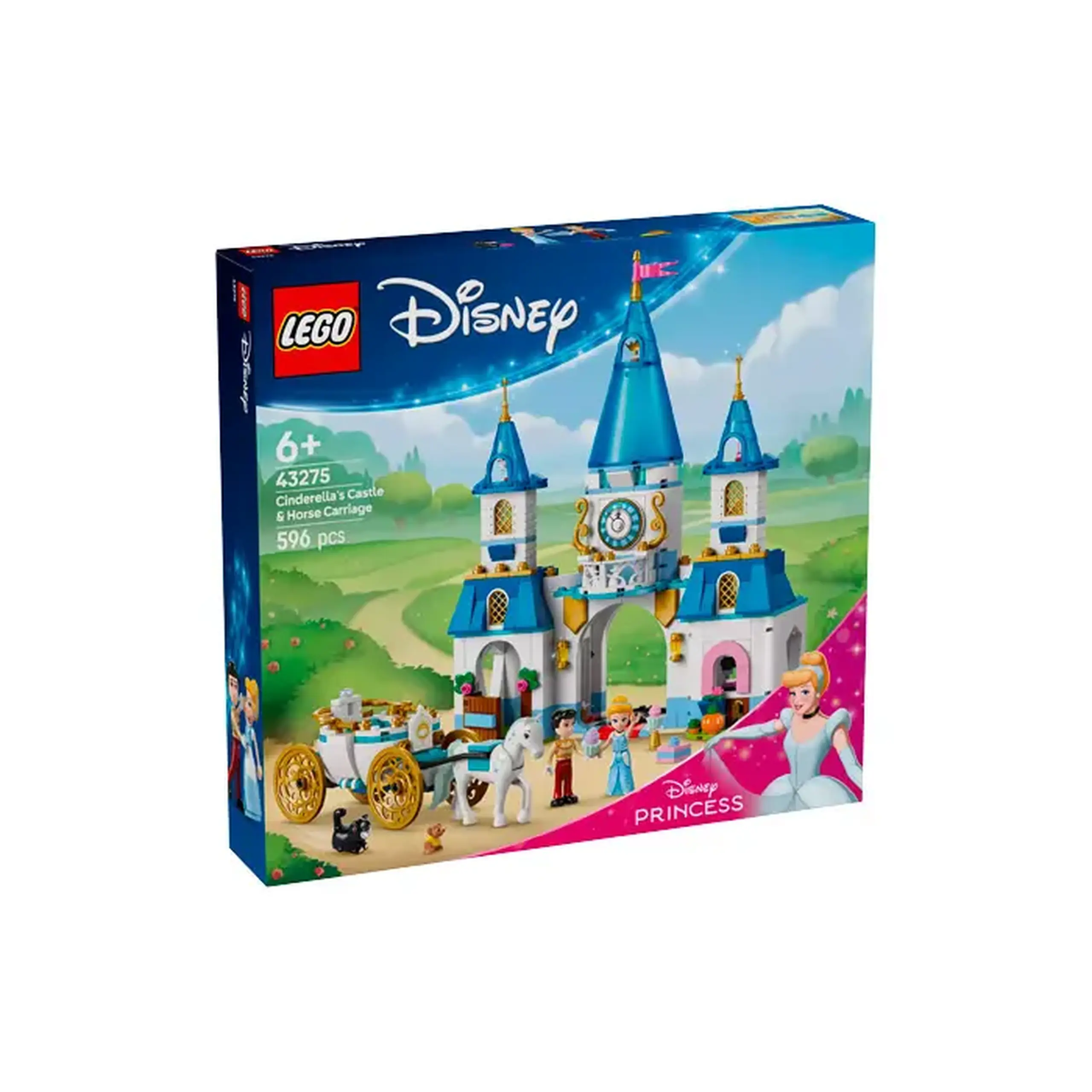 Lego Disney Castelul si caleasca Cenusaresei 43275