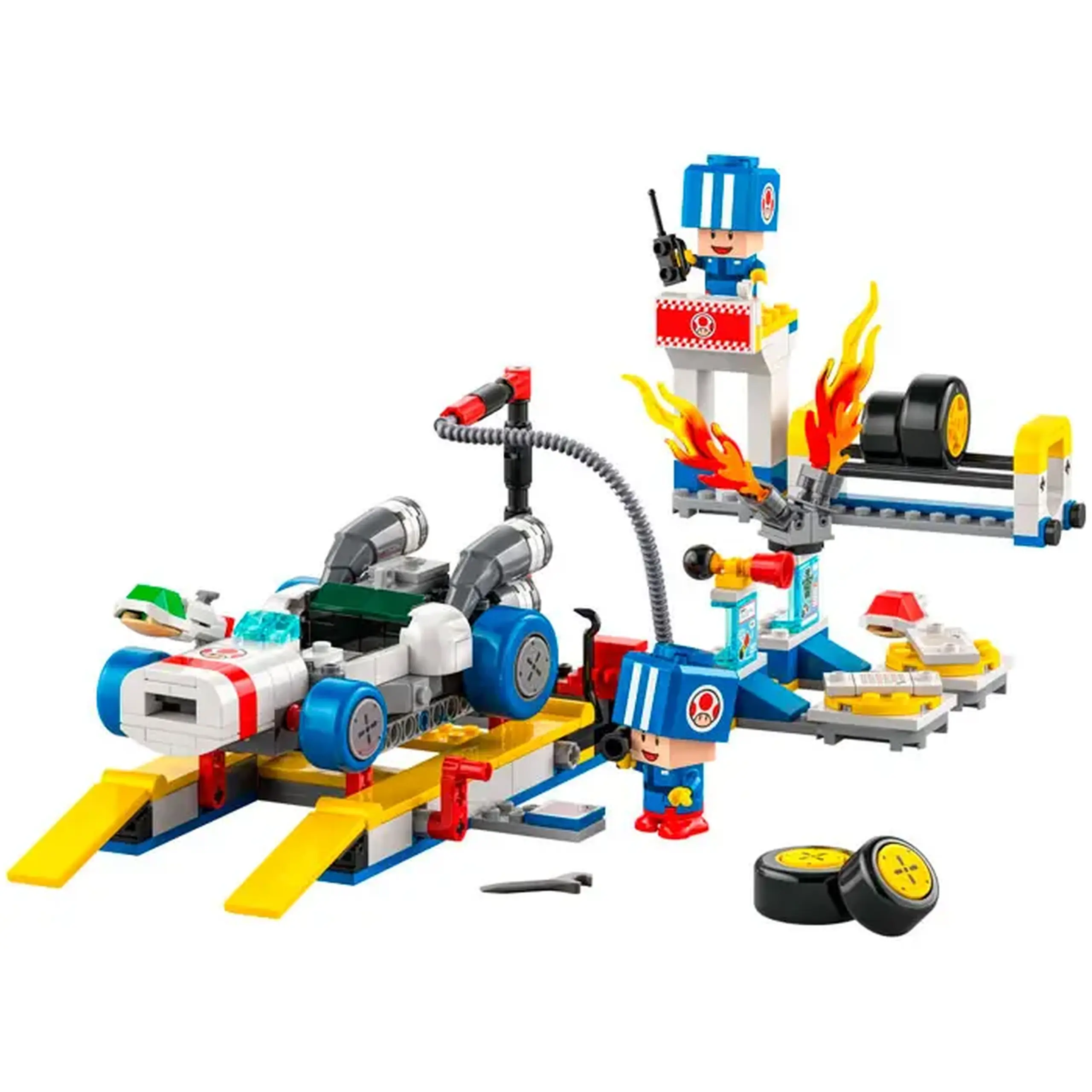 Lego Super Mario Mario Kart, garajul lui Toad 72035