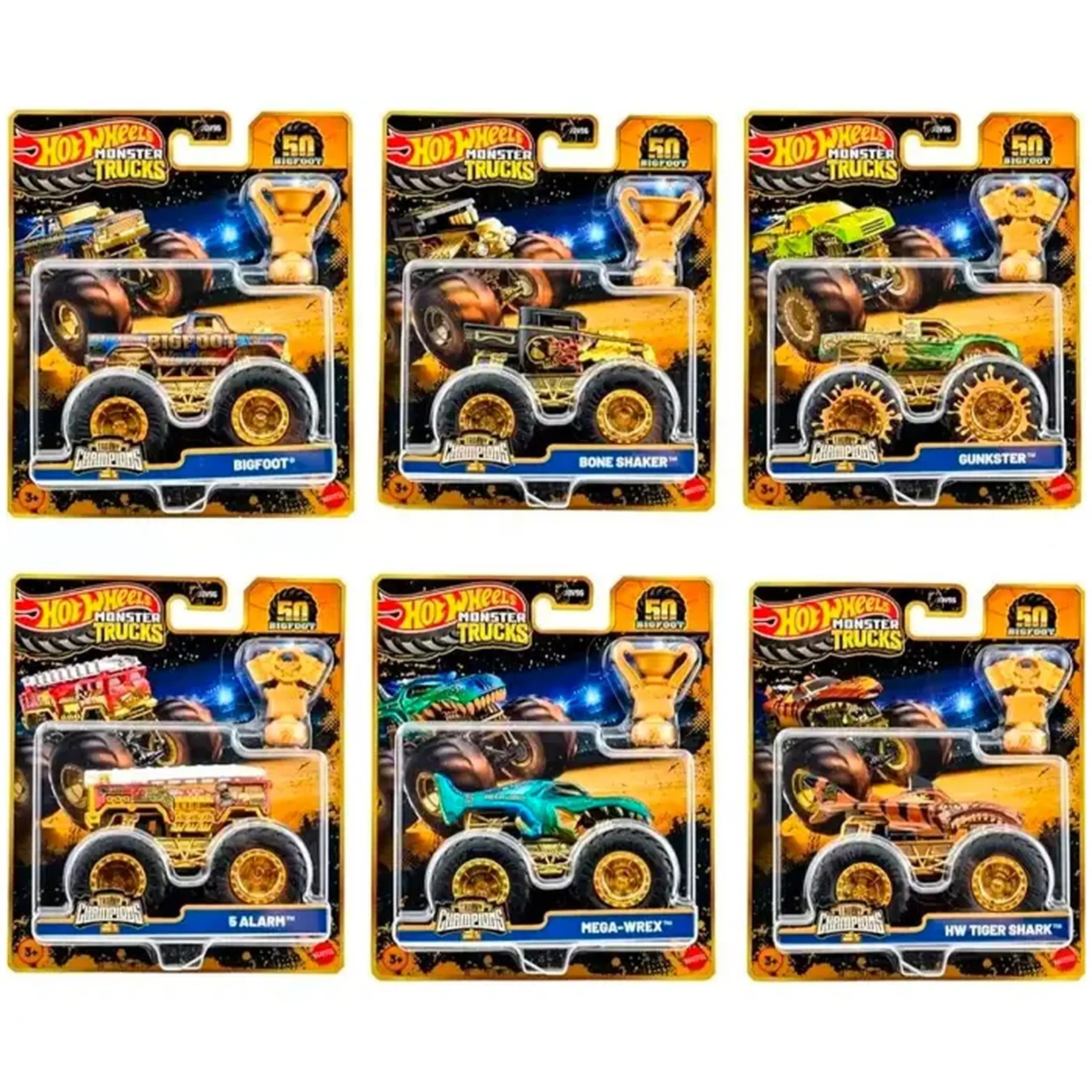 Masina "Monster Trucks" Trophy Champions JDV96