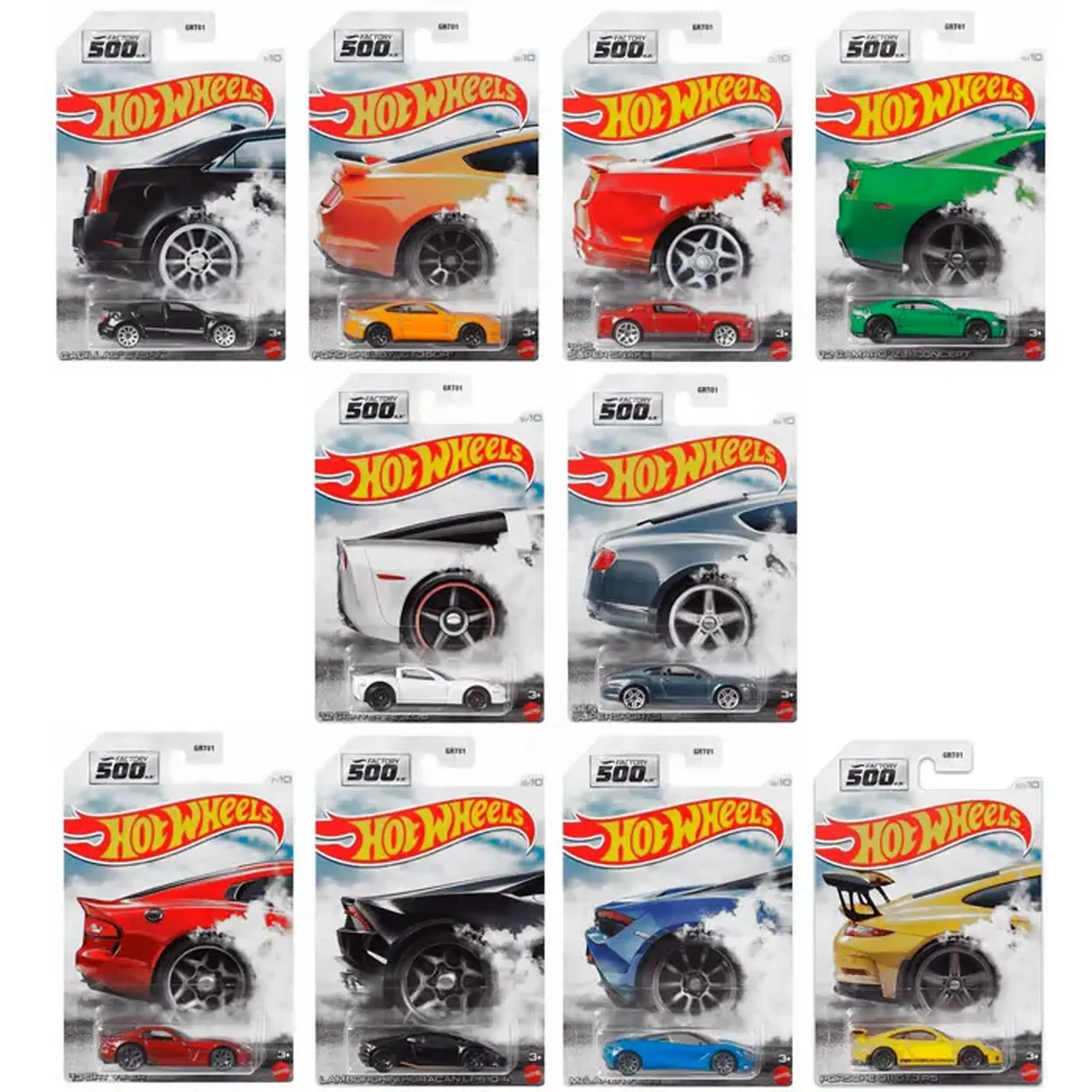 Masina "Hot Wheels" Factory 500 GRT01