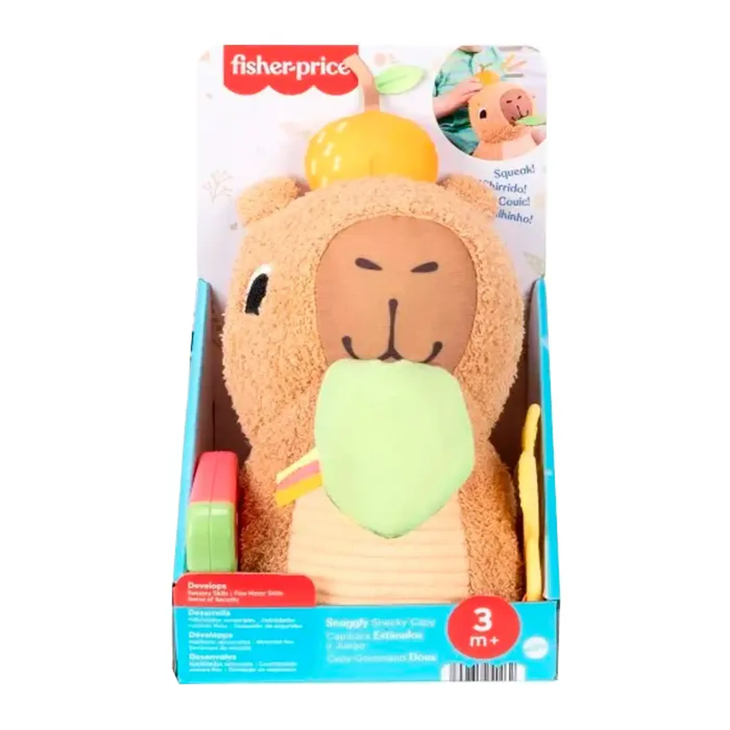 Jucarie moale Fisher-Price Capybara HYR54