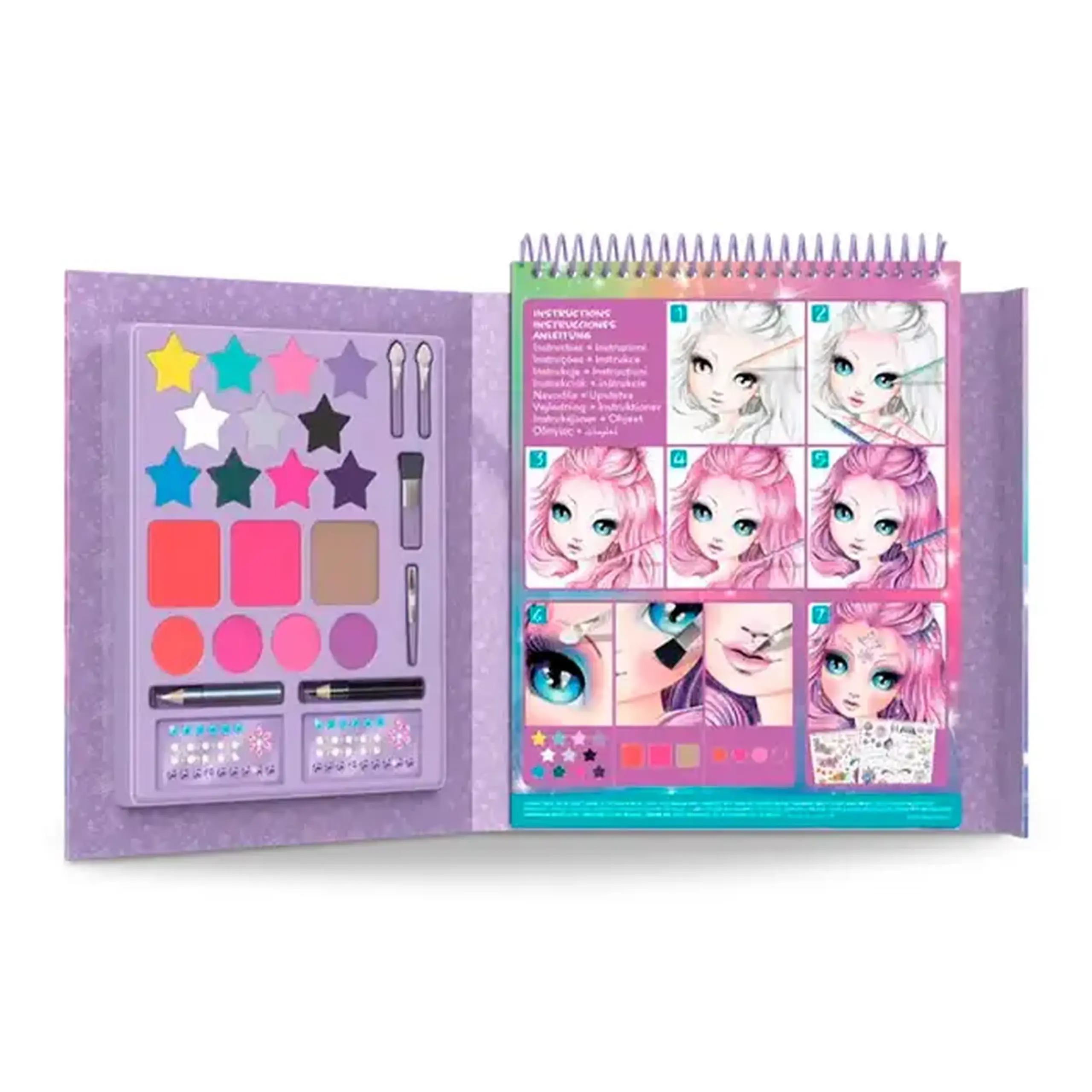 Sketchbook de colorat Nebulous Stars 11137