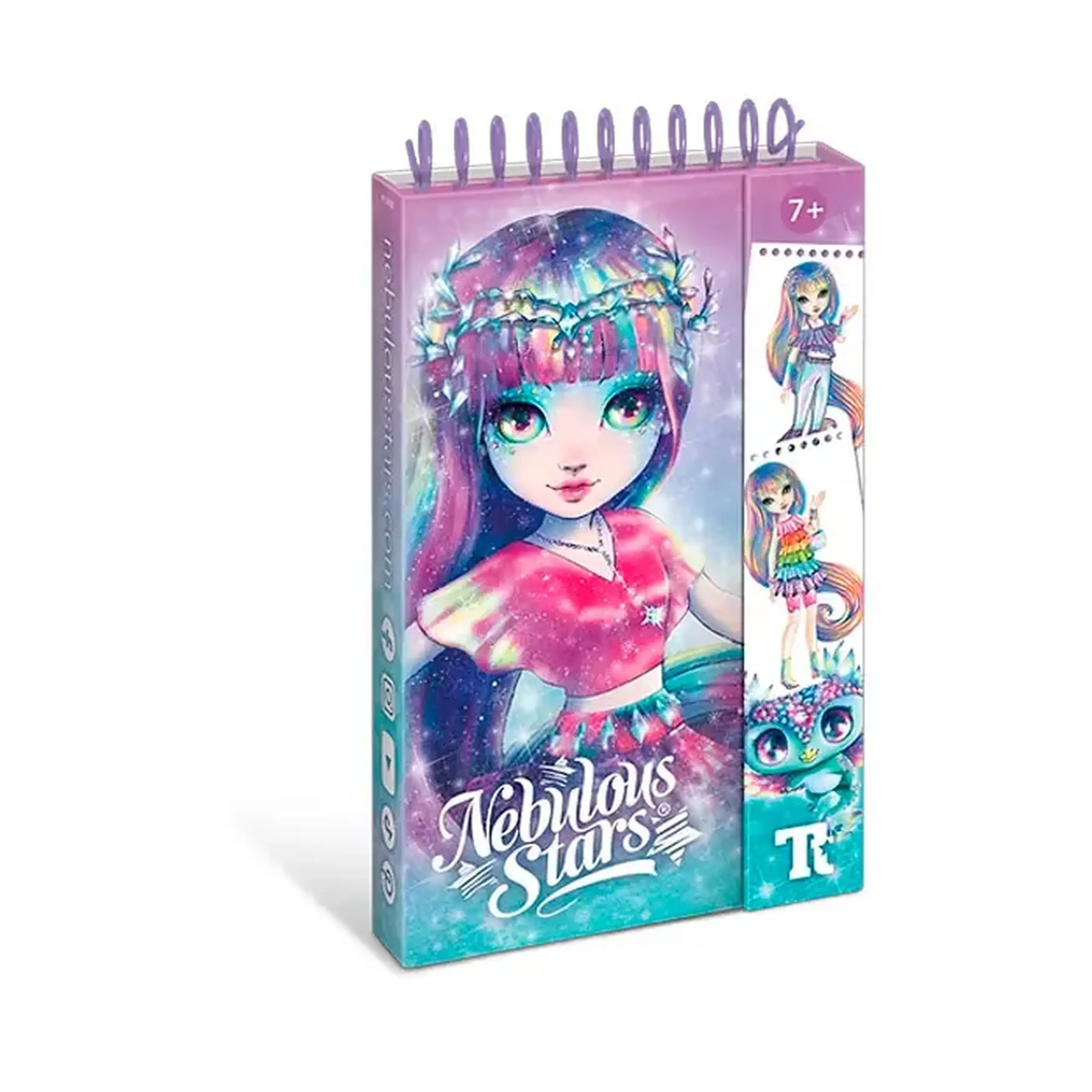 Sketchbook de colorat Nebulous Stars 11450