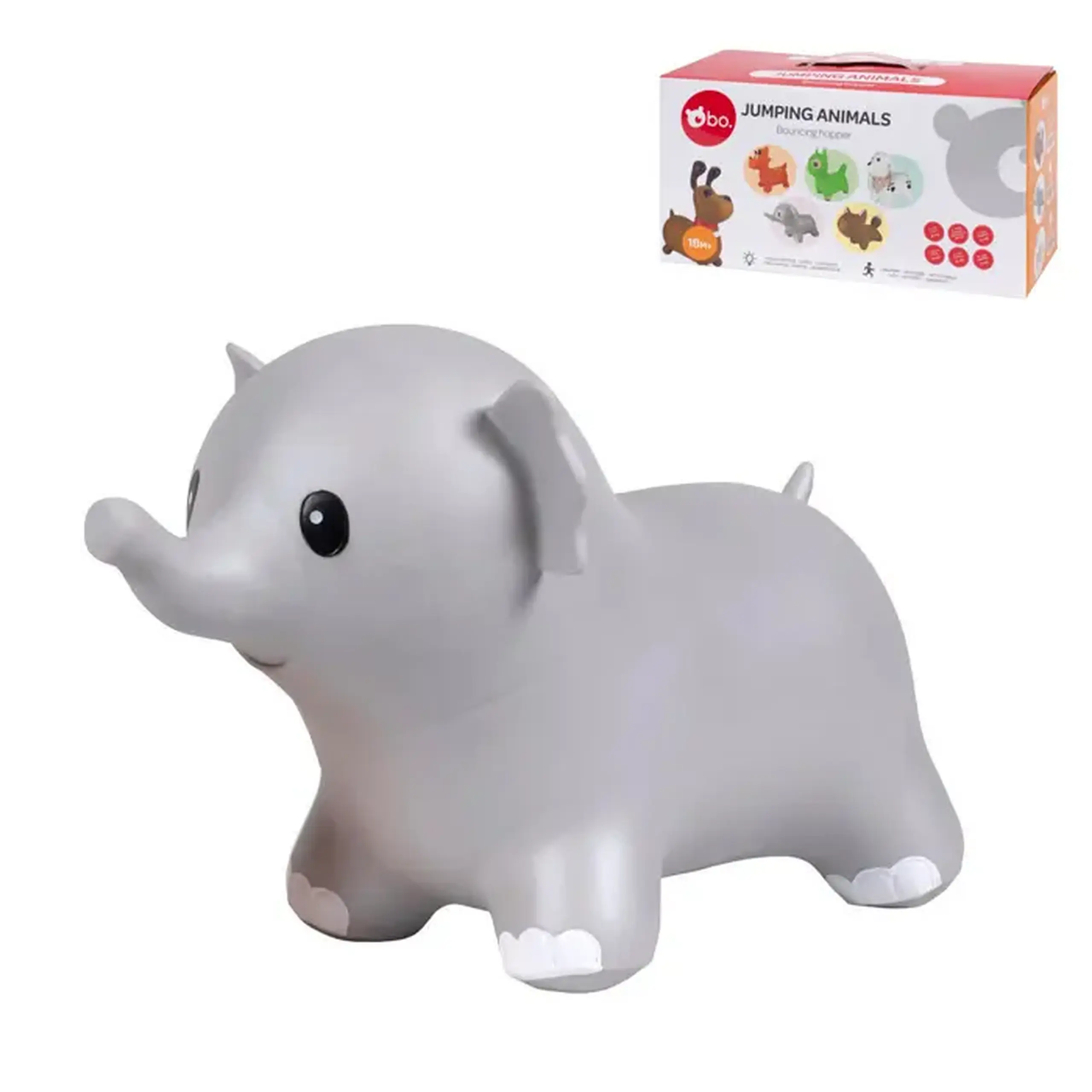 Jucarie gonflabila pentru sarit "bo." Elefant 8010ML