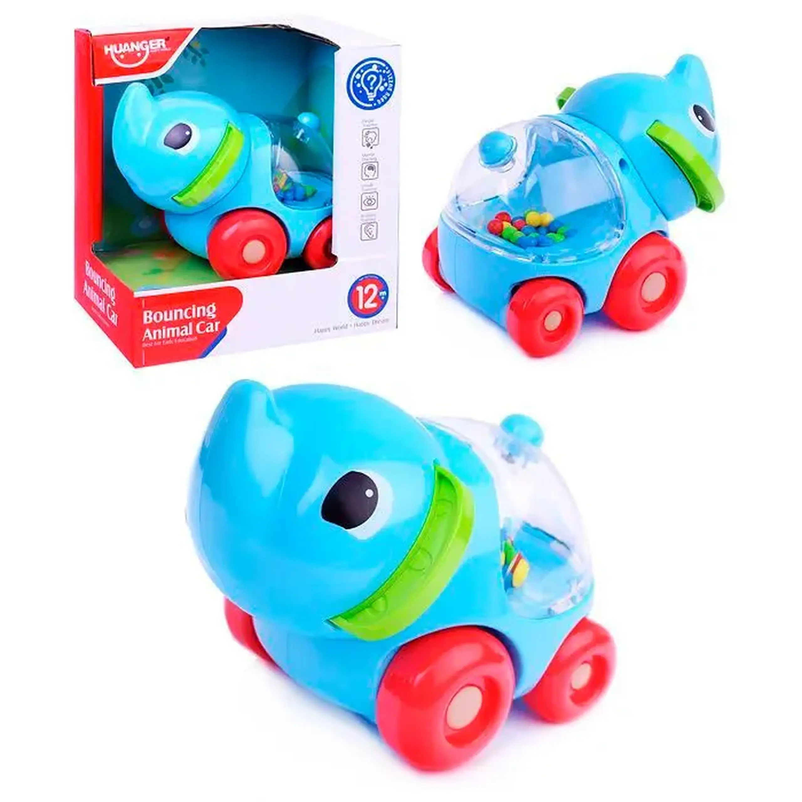 Elefant pe roti HE8056