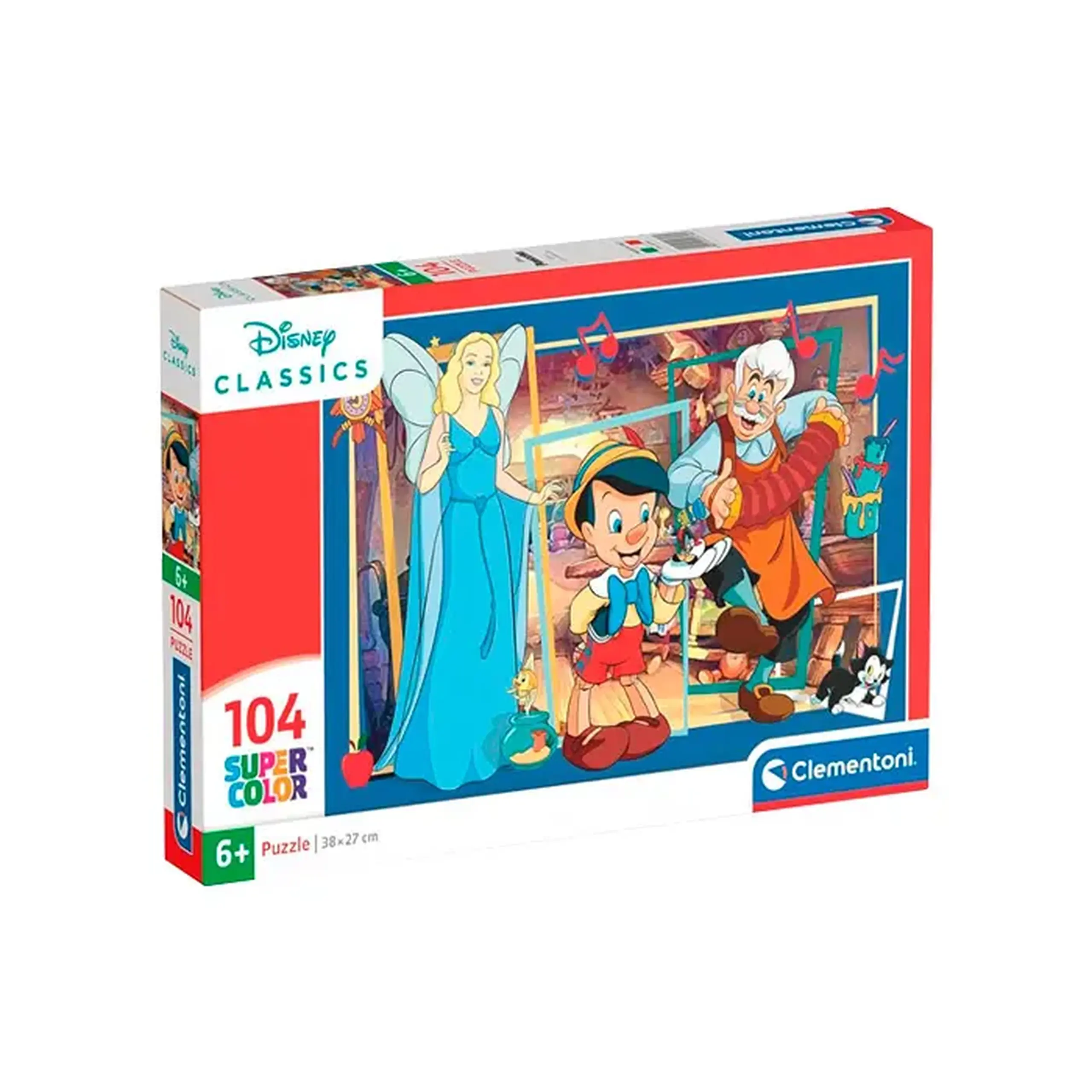Puzzle 104 Clementoni Disney Pinocchio 25756
