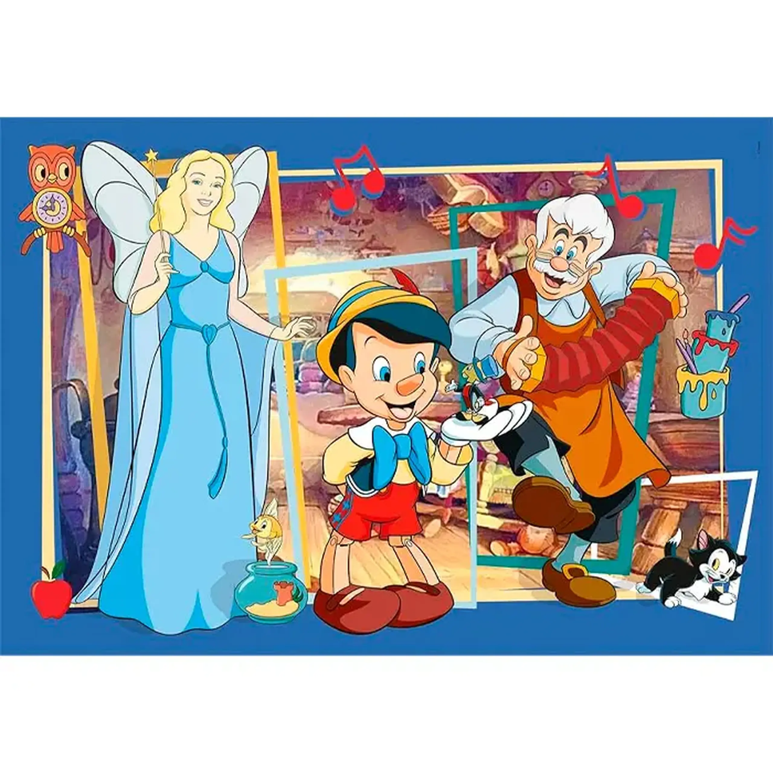 Puzzle 104 Clementoni Disney Pinocchio 25756