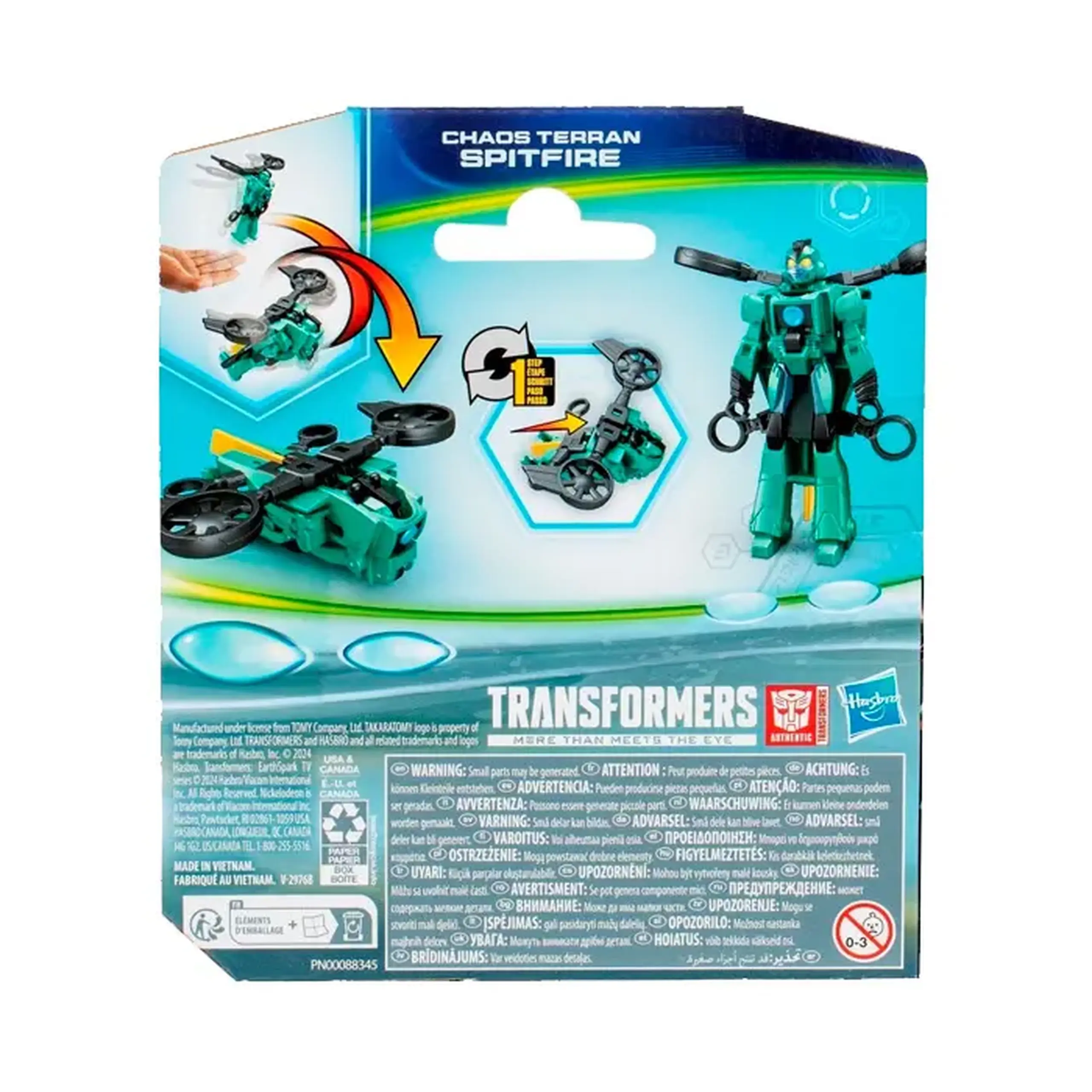 Transformers Chaos Terran Spitfire "Earth Spark" F8663