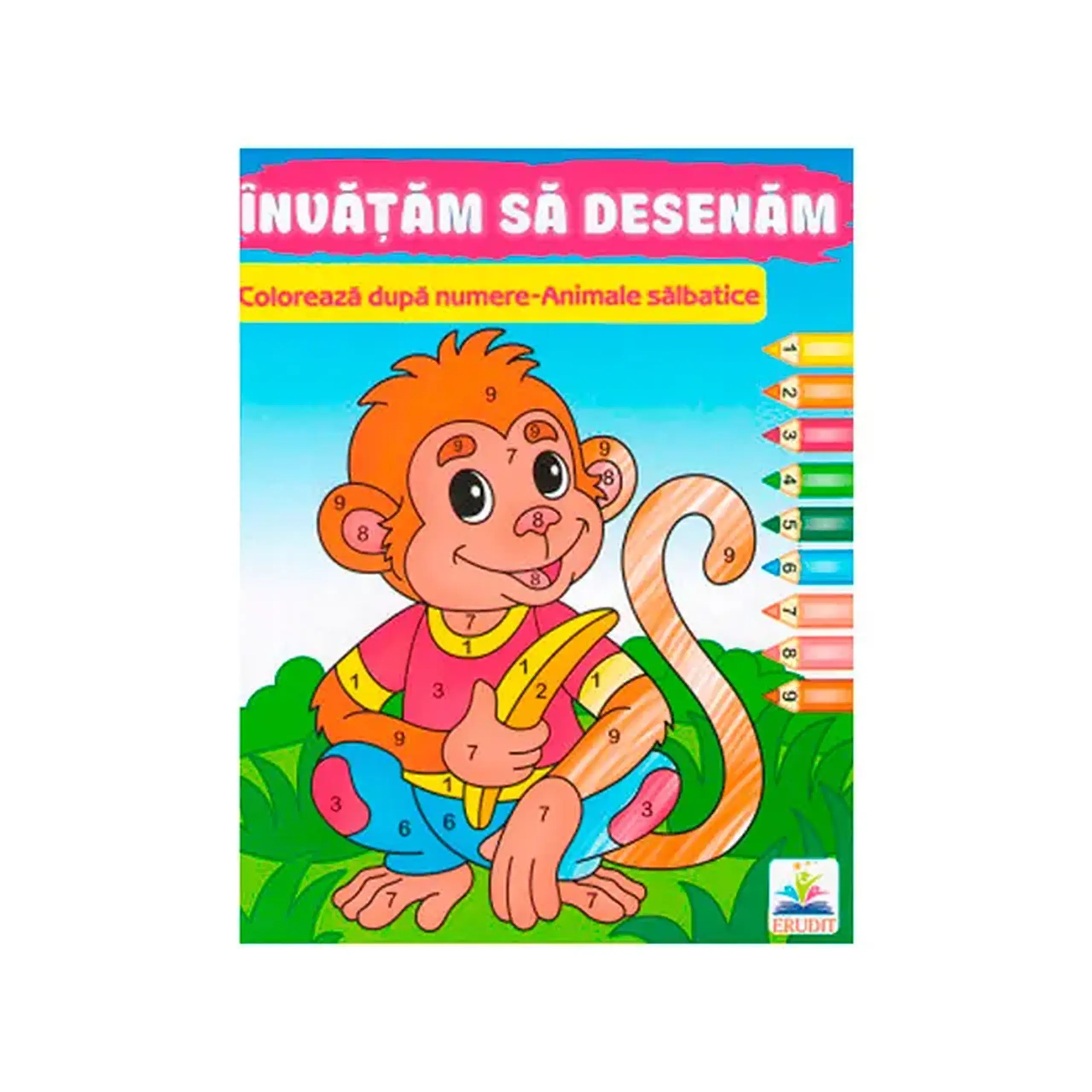 Coloreazа dupа numere-Animale sаlbatice 357757