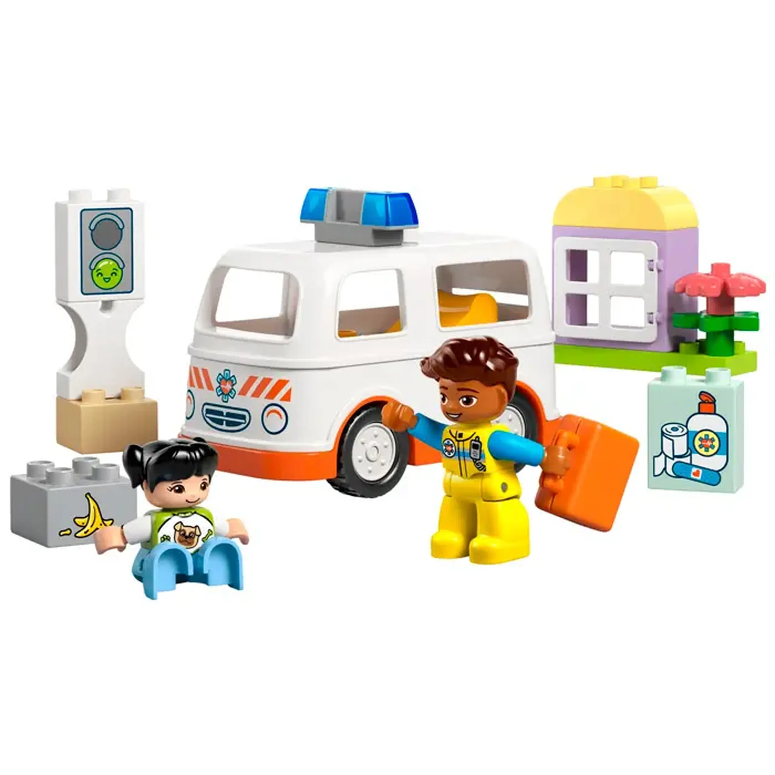 Lego Duplo Ambulanta si sofer 10447