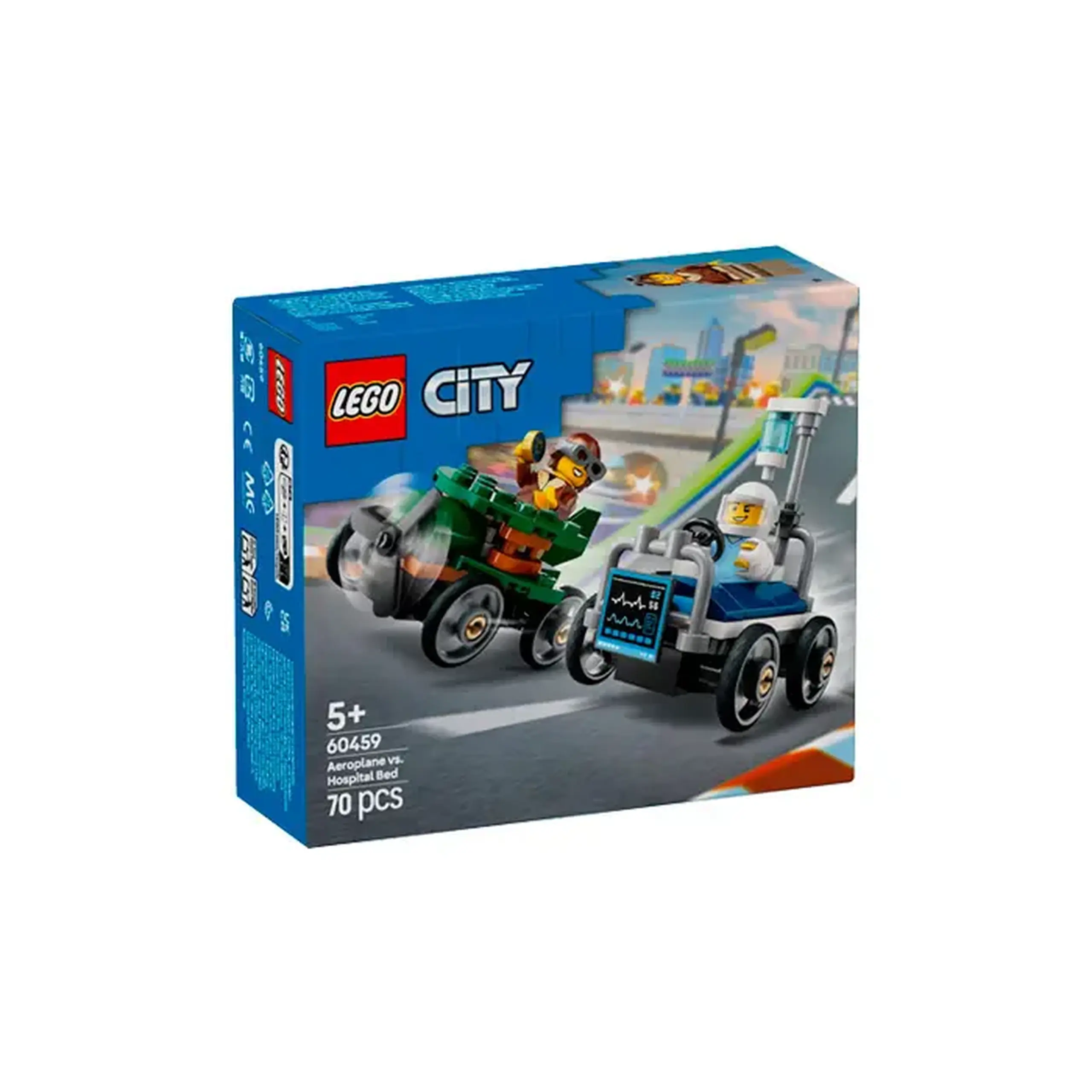 Lego City Avion vs. pat de spital 60459
