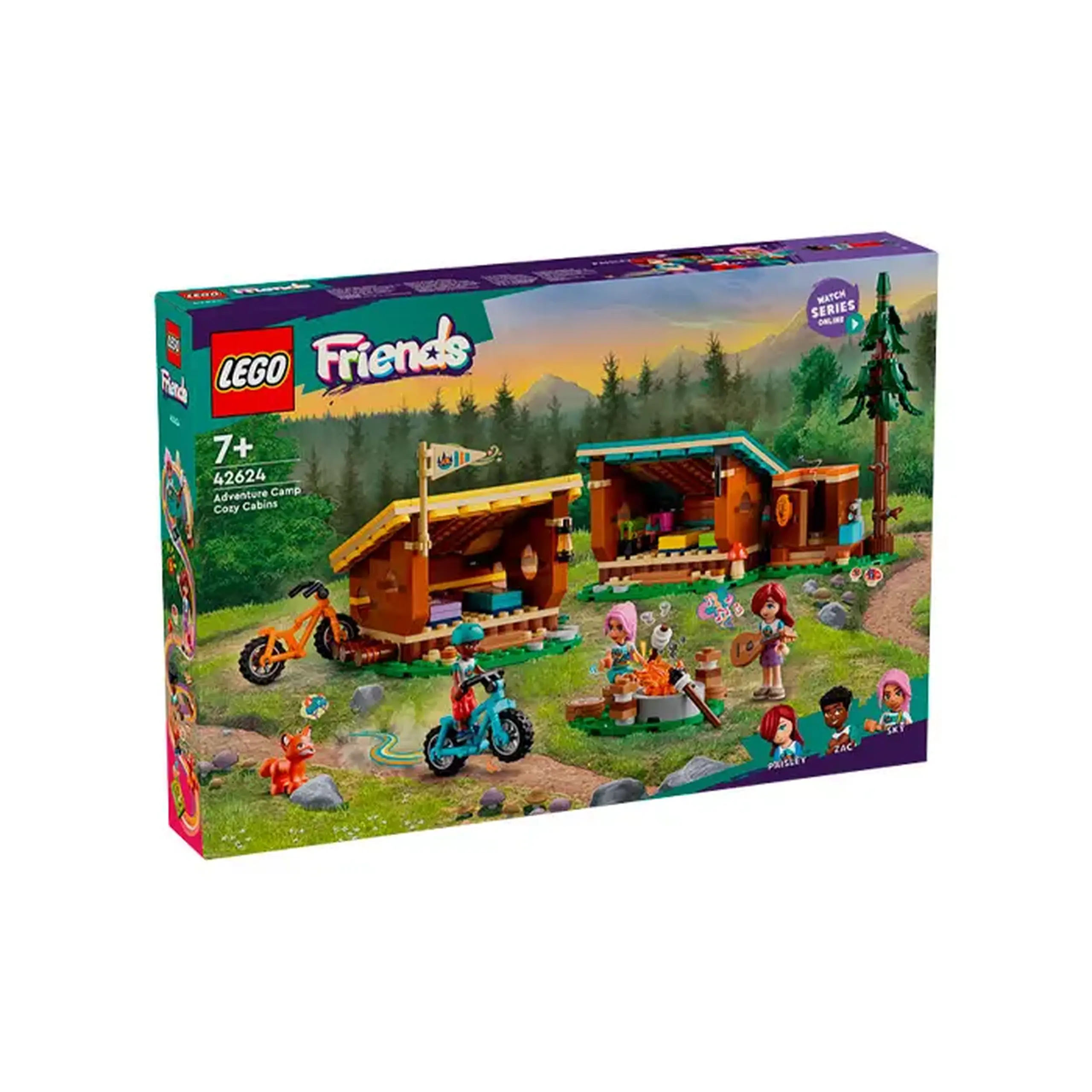 Lego Friends Cabane confortabile in tabara de aventuri 42624