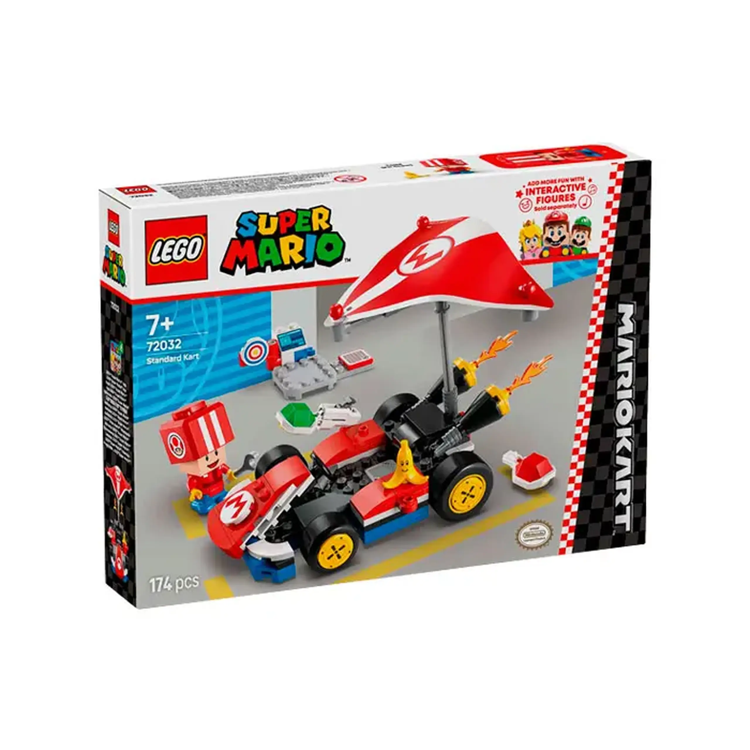 Lego Super Mario Mario Kart, Standard Kart 72032