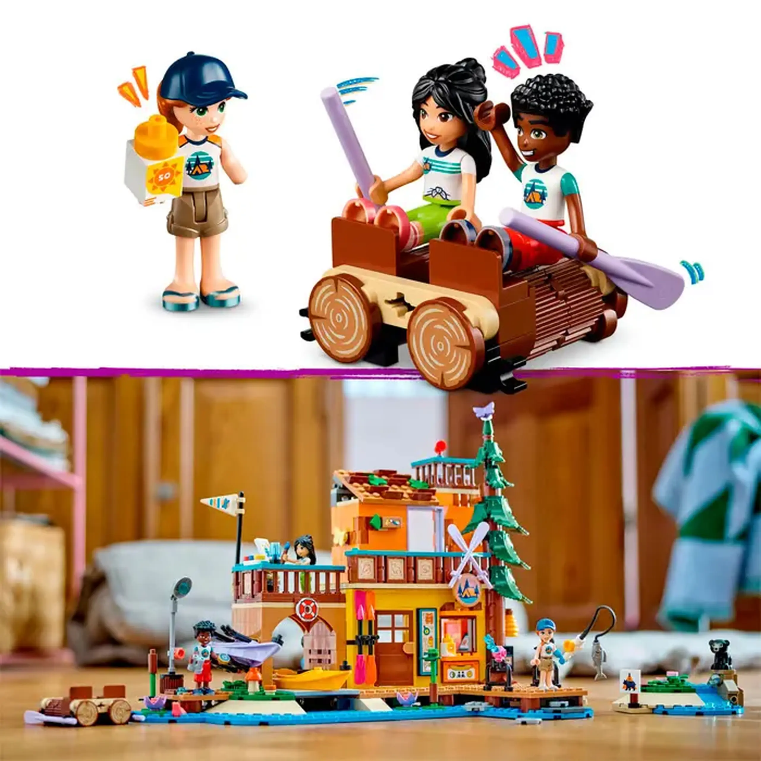Lego Fiends Sporturi nautice in tabara de aventuri 42626