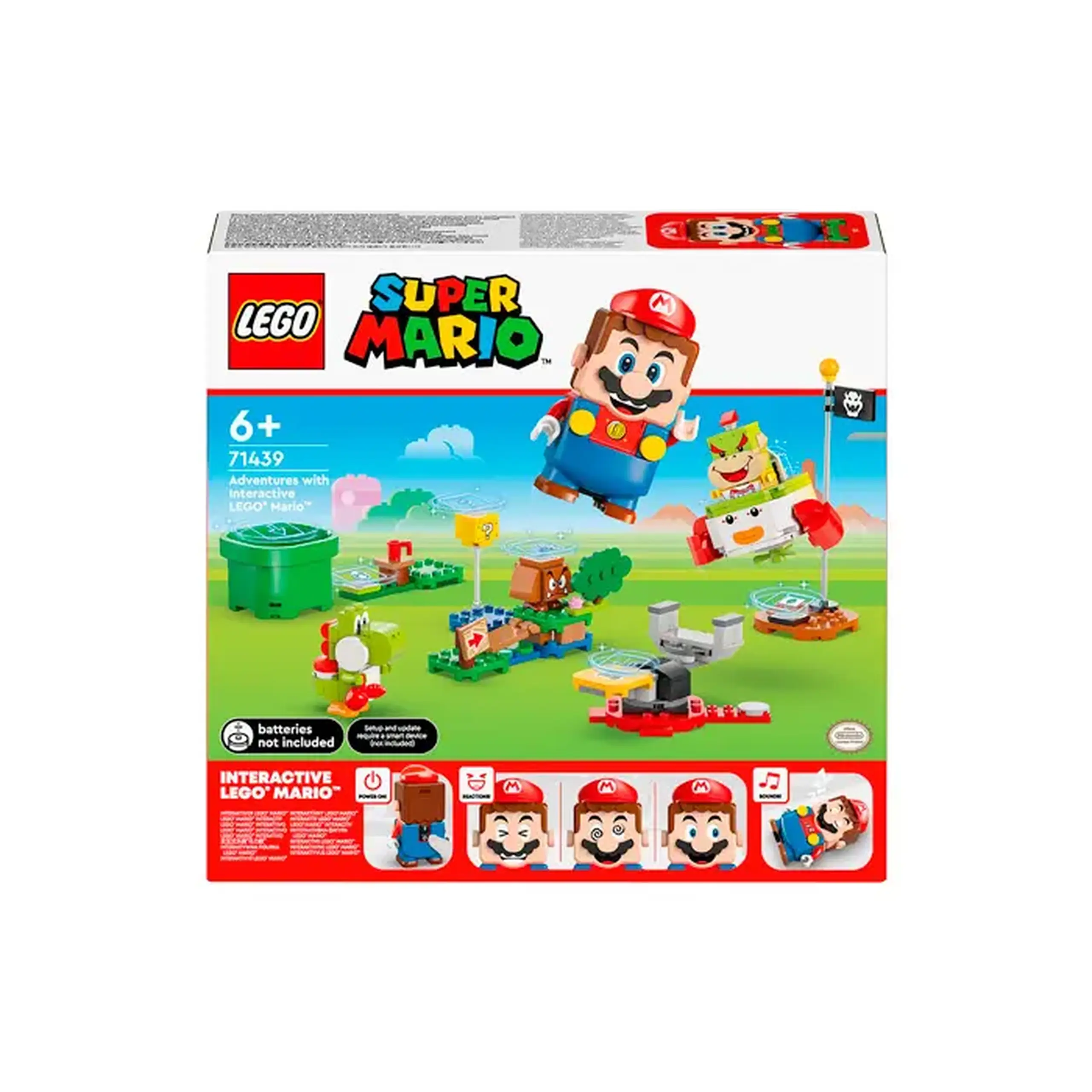 Lego Super Mario Aventuri cu Mario interactiv Super Mario 71439
