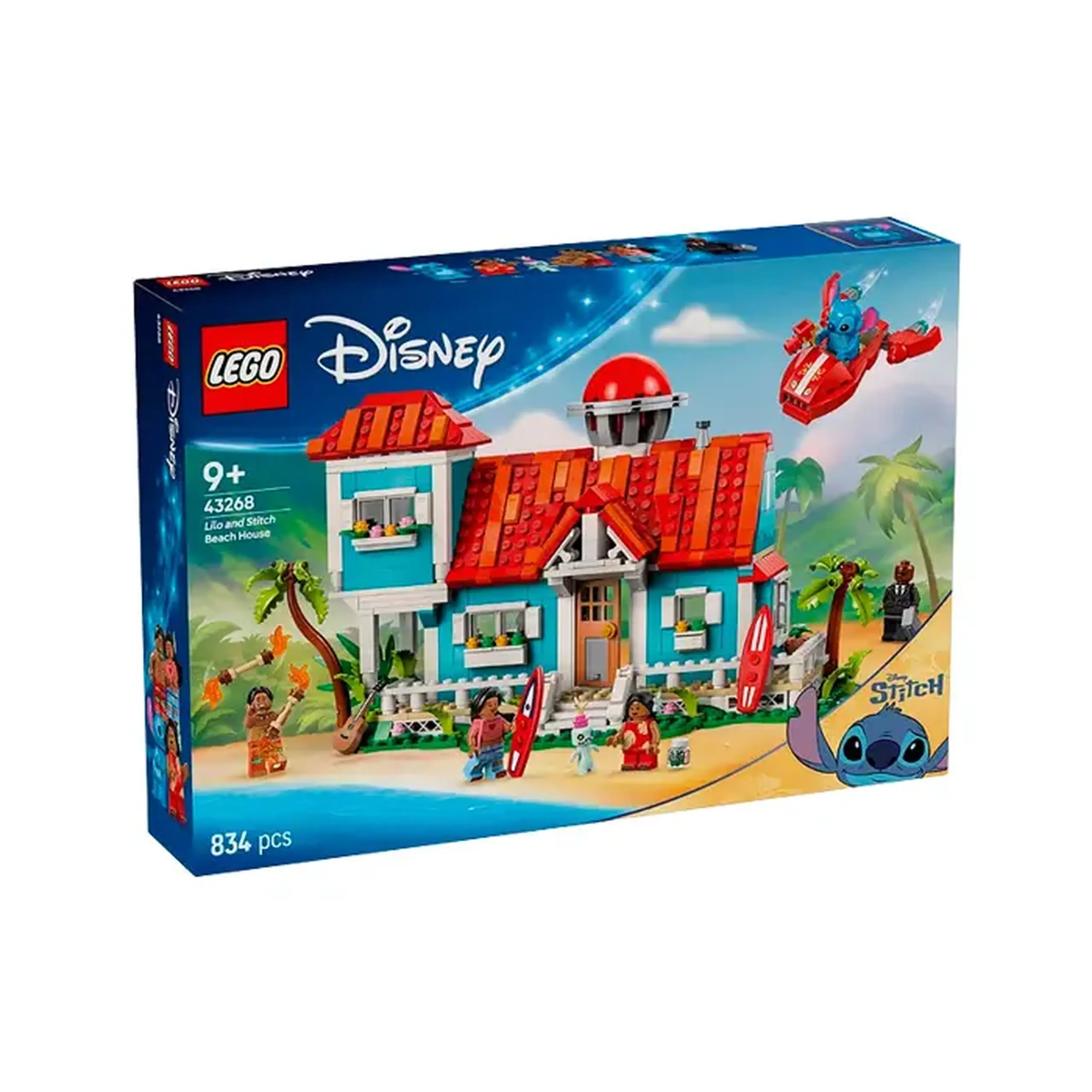Lego Disney Stitch Casa de plaja a lui Lilo si Stitch 43268