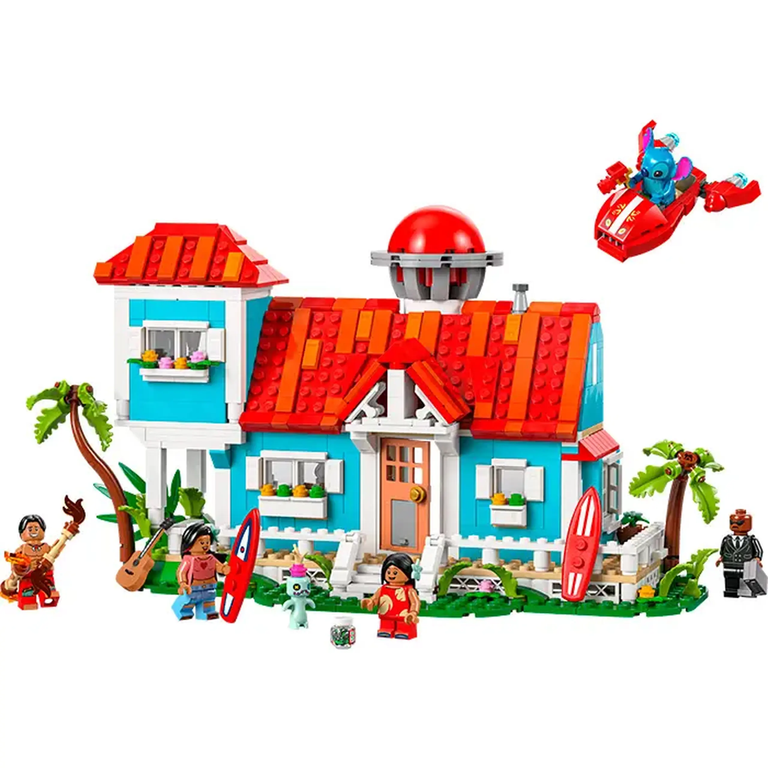 Lego Disney Stitch Casa de plaja a lui Lilo si Stitch 43268