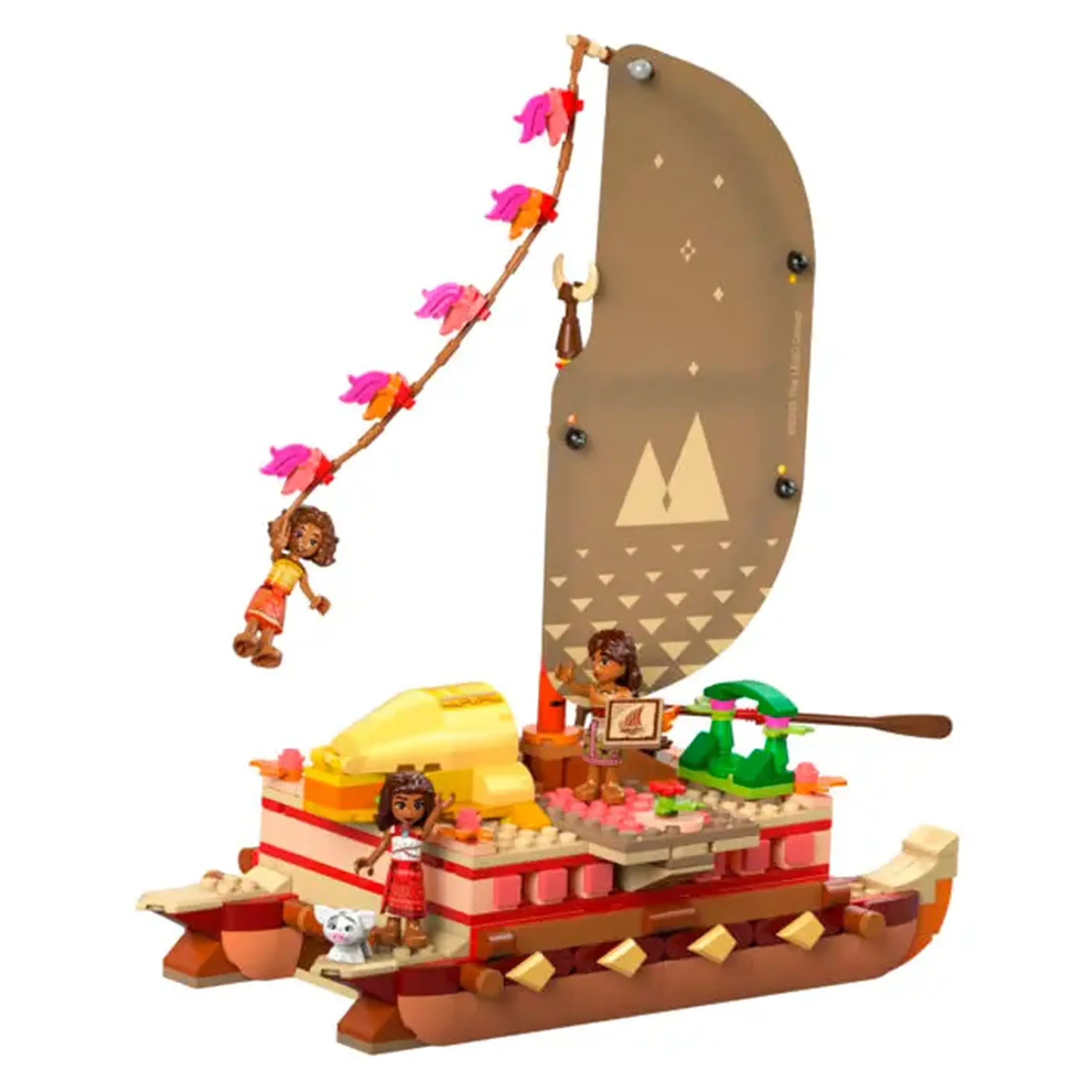Lego Disney Moana "Canoea de aventura a Moanei" 43270
