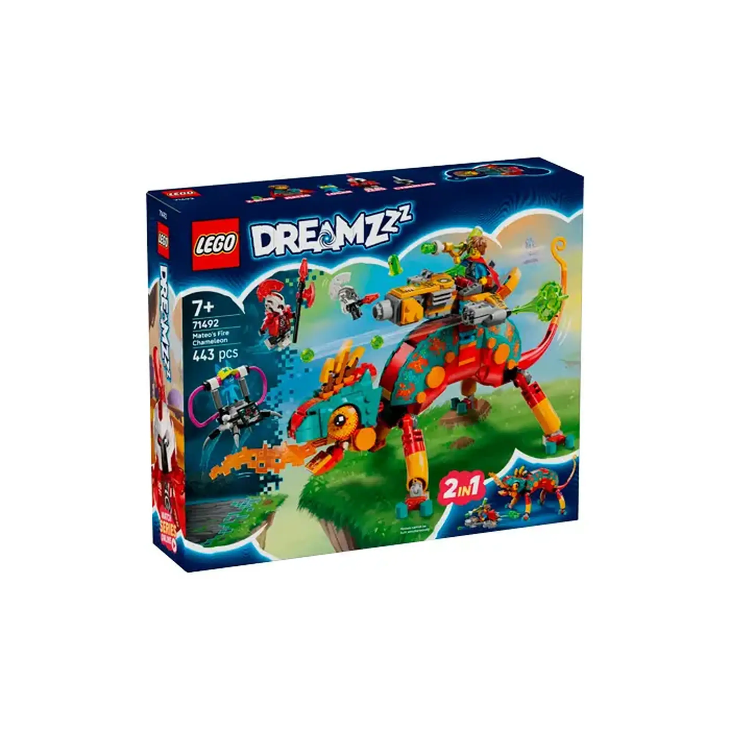 Lego DREAMZzz Cameleonul de foc al lui Mateo 71492
